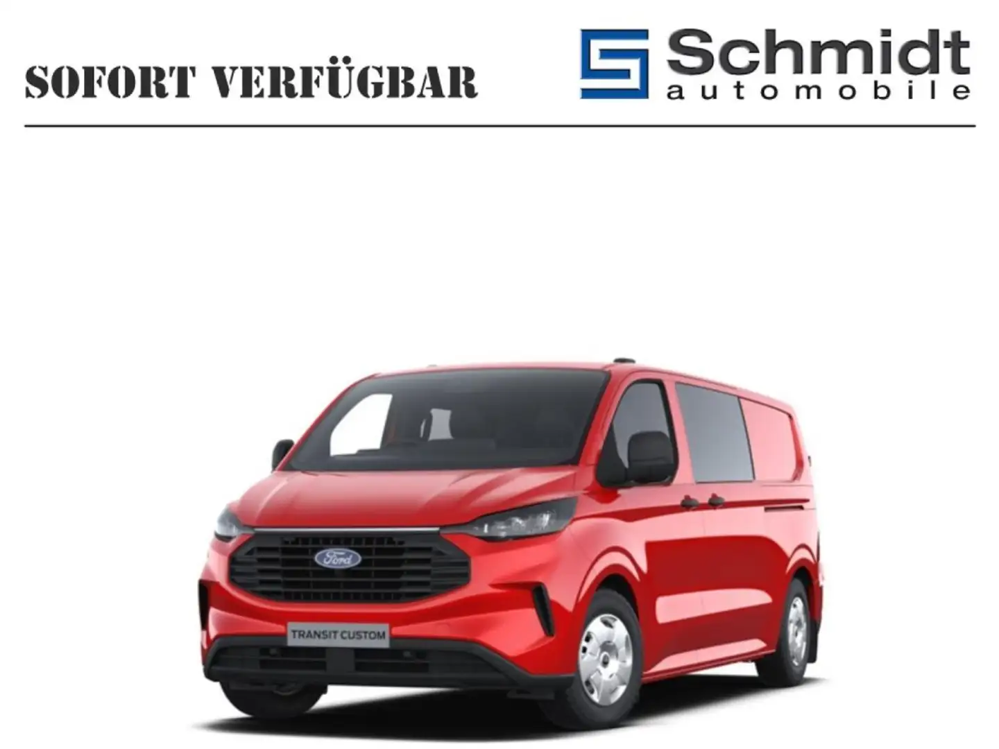 Ford Transit Custom Trend DK LKW 320L2 2,0L Eblue 110PS M6 FWD Rojo - 1