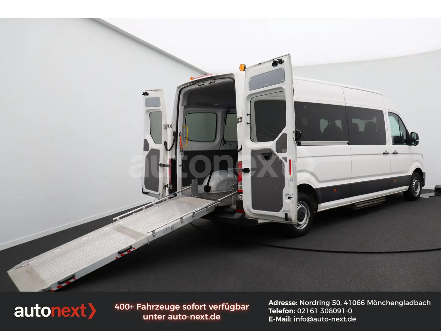 Volkswagen Crafter 35 MAXI *Rollstuhl-Rampe+9-Sitze* (8911) Weiß - 1