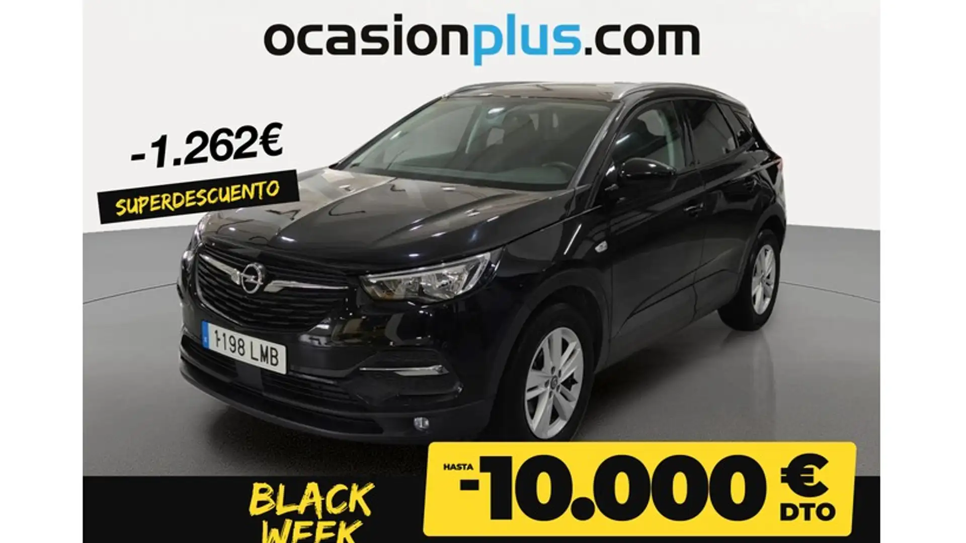 Opel Grandland X 1.2T S&S Selective 130 Negro - 1
