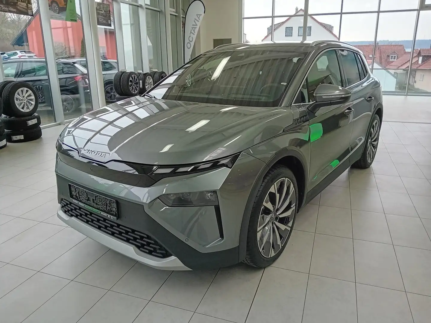 Skoda Elroq 85 Wärmepumpe*AHK*Navi*Matrix*ACC*21"Alu*AreaView* Grau - 2