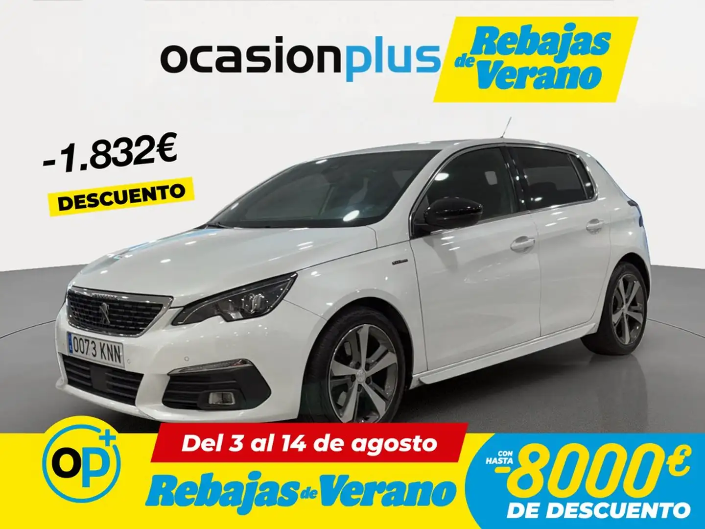 Peugeot 308 2.0BlueHDi S&S GT Line 150 Blanco - 1