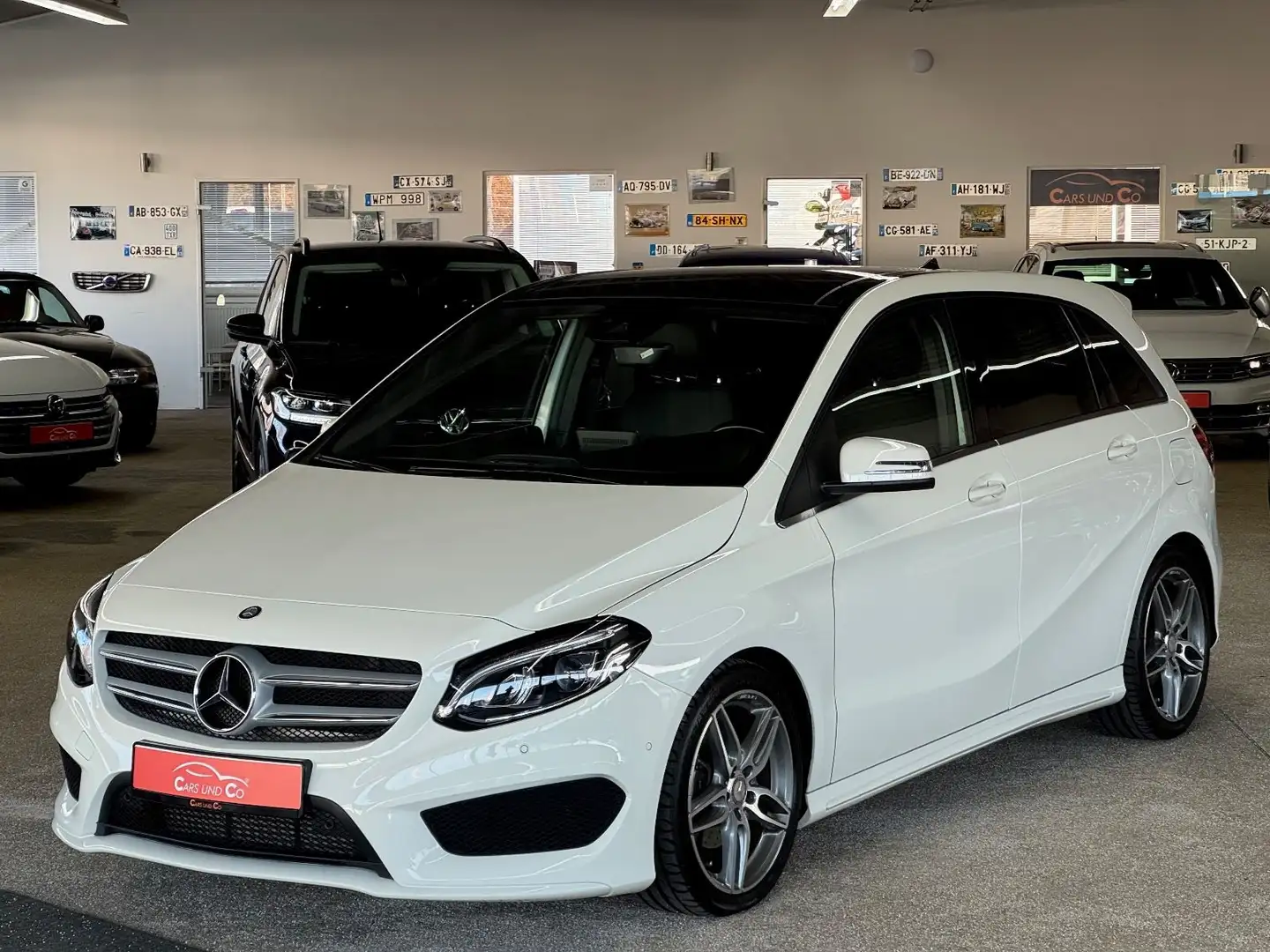 Mercedes-Benz B 200 ATG AMG-Line *AHK*SHZ*PAN*NAV*LED*PDC*RK* Weiß - 1