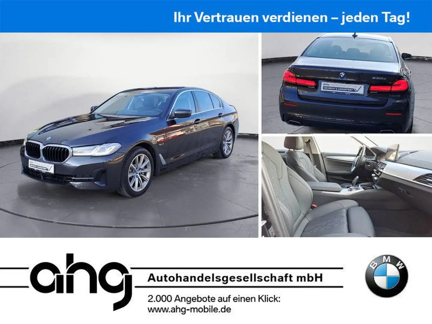 BMW 530 e Limousine ACC Stop & Go Laserlicht Rückfahr Silber - 1