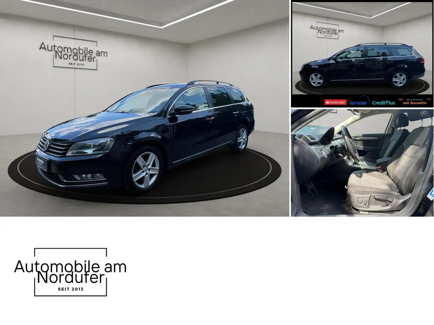 Volkswagen Passat Variant 2.0 TDI DSG BlueMotion-2Hand-AHK-Scheckheft-PDC Schwarz - 2
