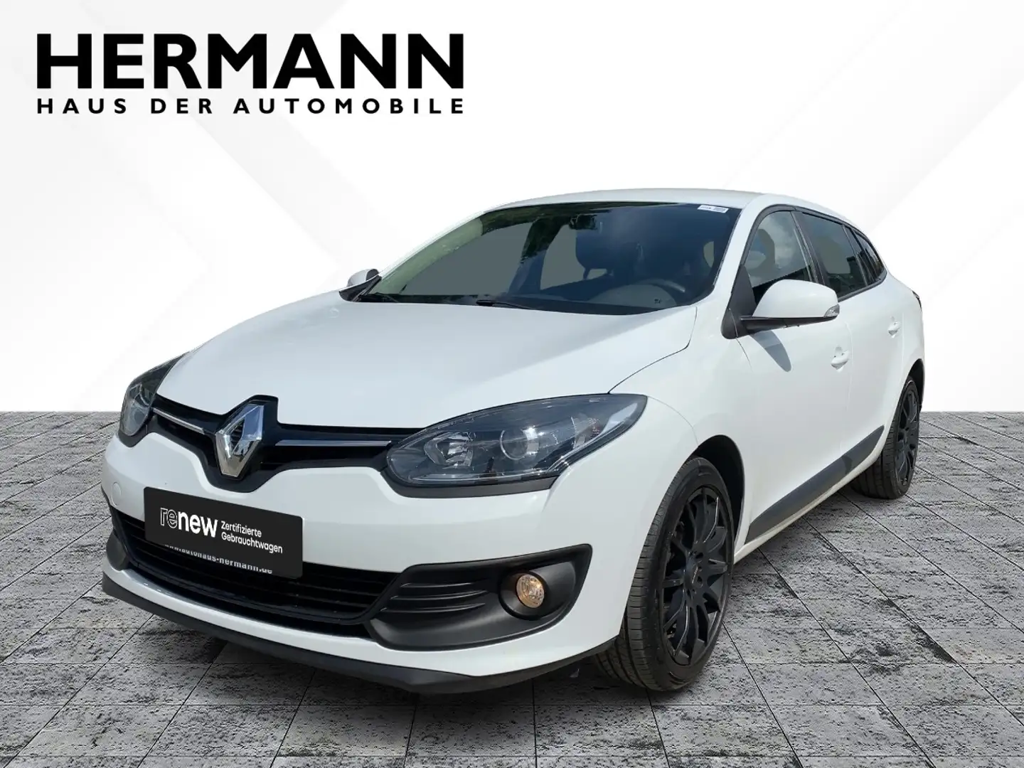Renault Megane III 1.6 16V 110 Grandtour Authentique Blanc - 1