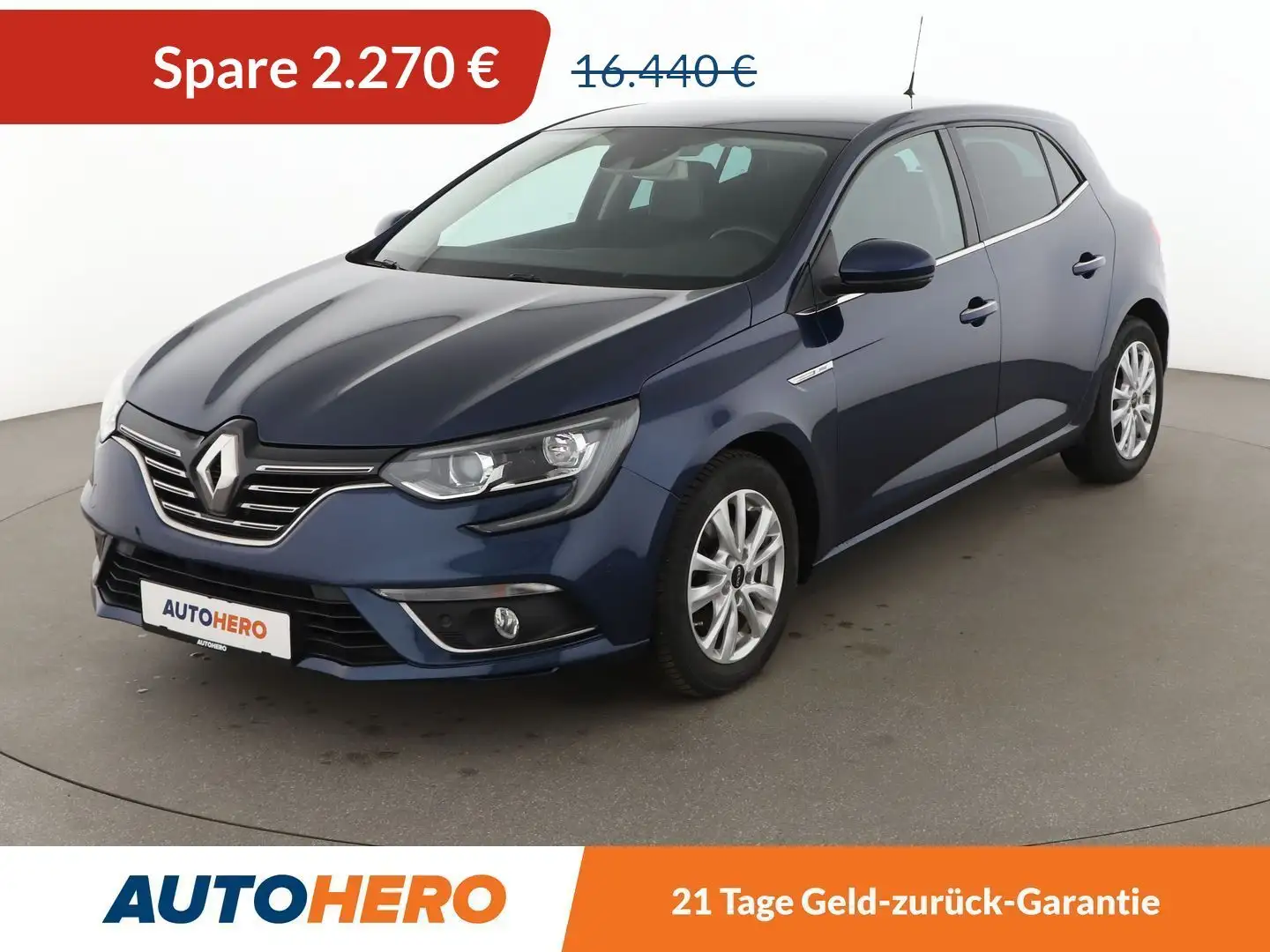 Renault Megane 1.3 TCe BOSE-Edition*NAVI*CAM*PDC*SHZ*TEMPO*KLIMA* Blau - 1