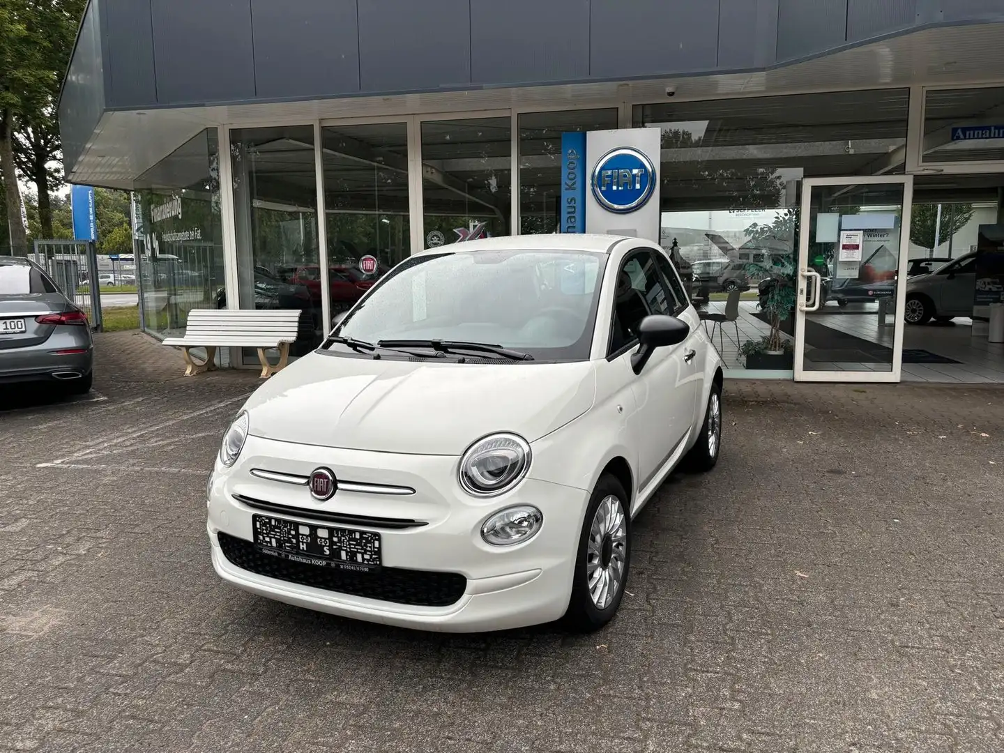 Fiat 500 1.0 GSE N3 Hybrid DOLCEVITA Weiß - 1