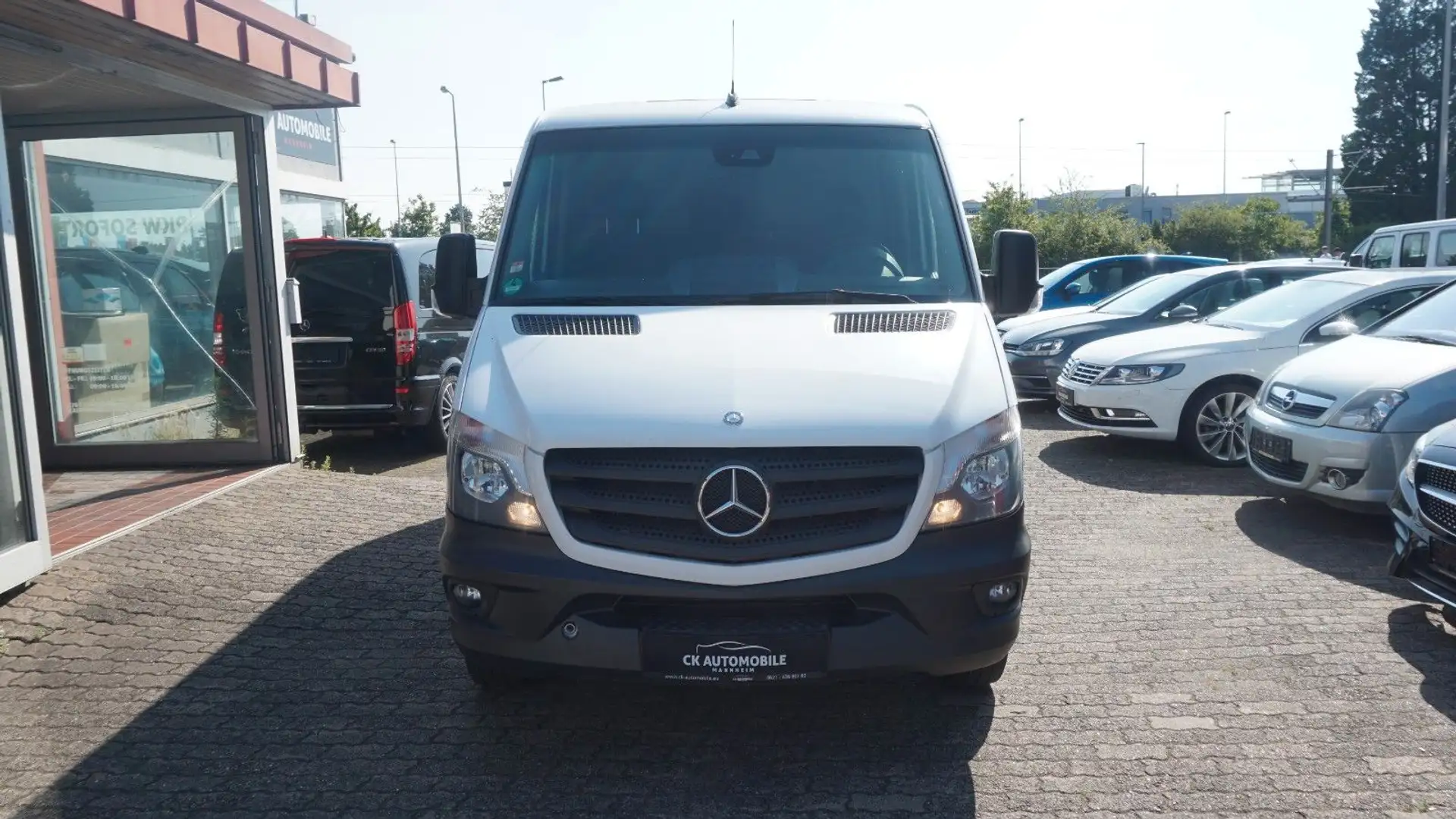Mercedes-Benz Sprinter II Kasten 210 CDI 1-HD*KLIMA*TOTW*SPUR! Weiß - 1