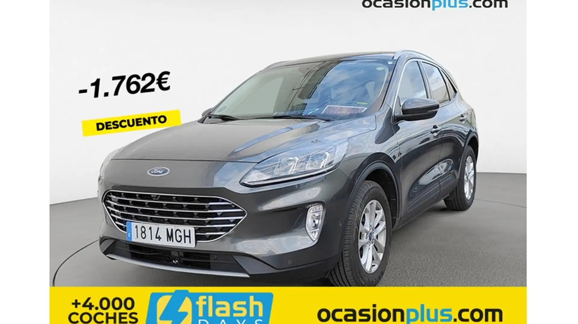 Ford Kuga 1.5 EcoBoost Titanium FWD 150 Gris - 1