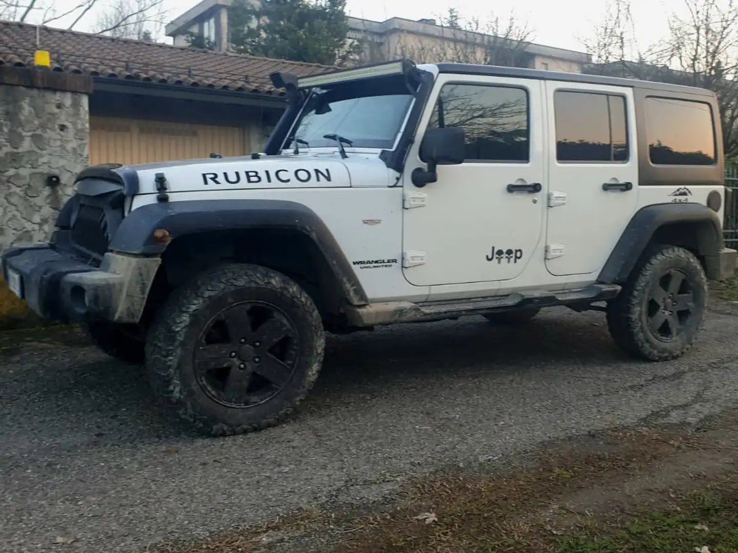 Jeep Wrangler JK RUBICON 2011 Unlimited 2.8 crd Bianco - 2