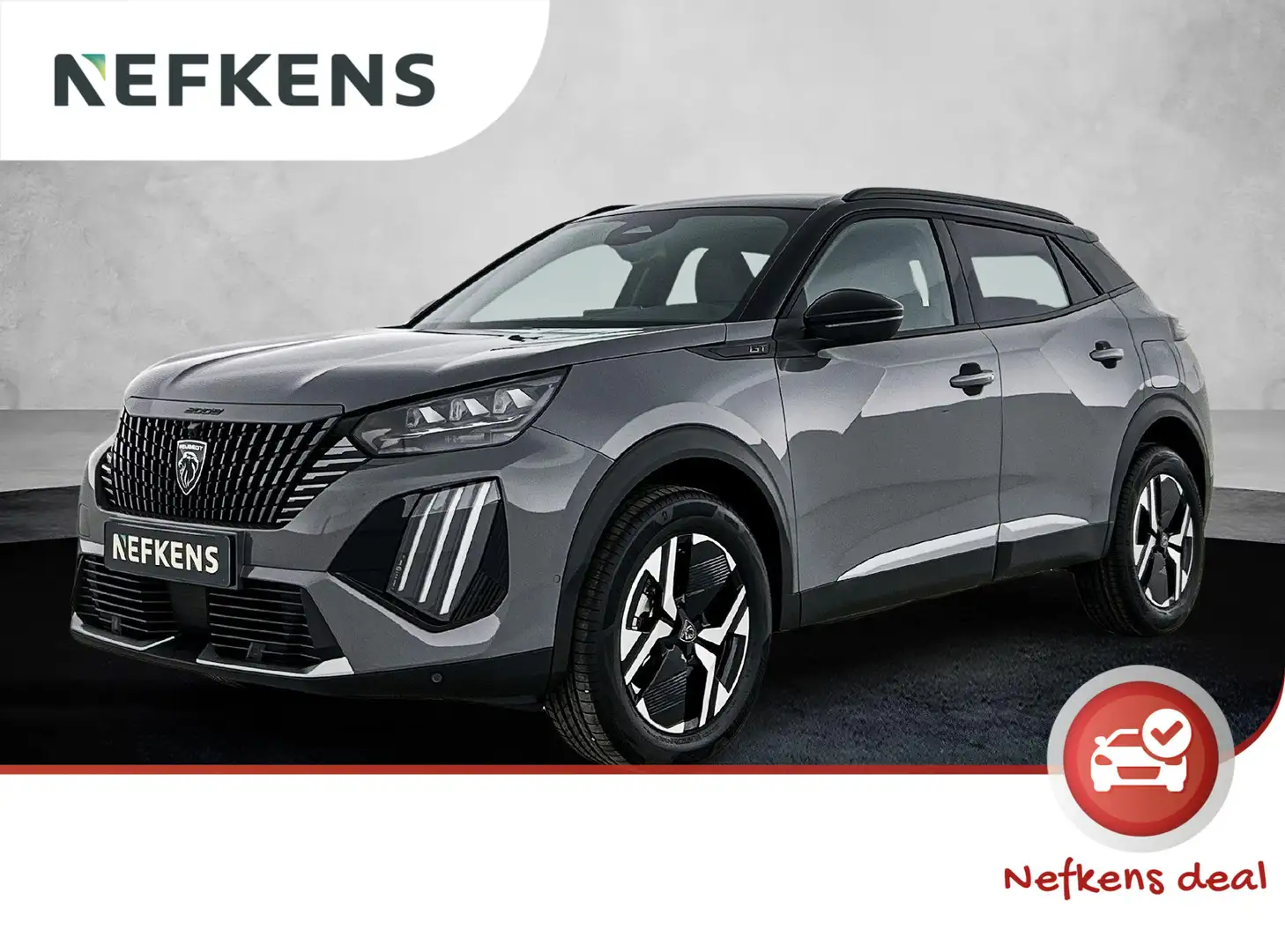 Peugeot 2008 1.2 Hybrid GT 145pk Automaat | 8 JAAR GARANTIE | N Grijs - 1