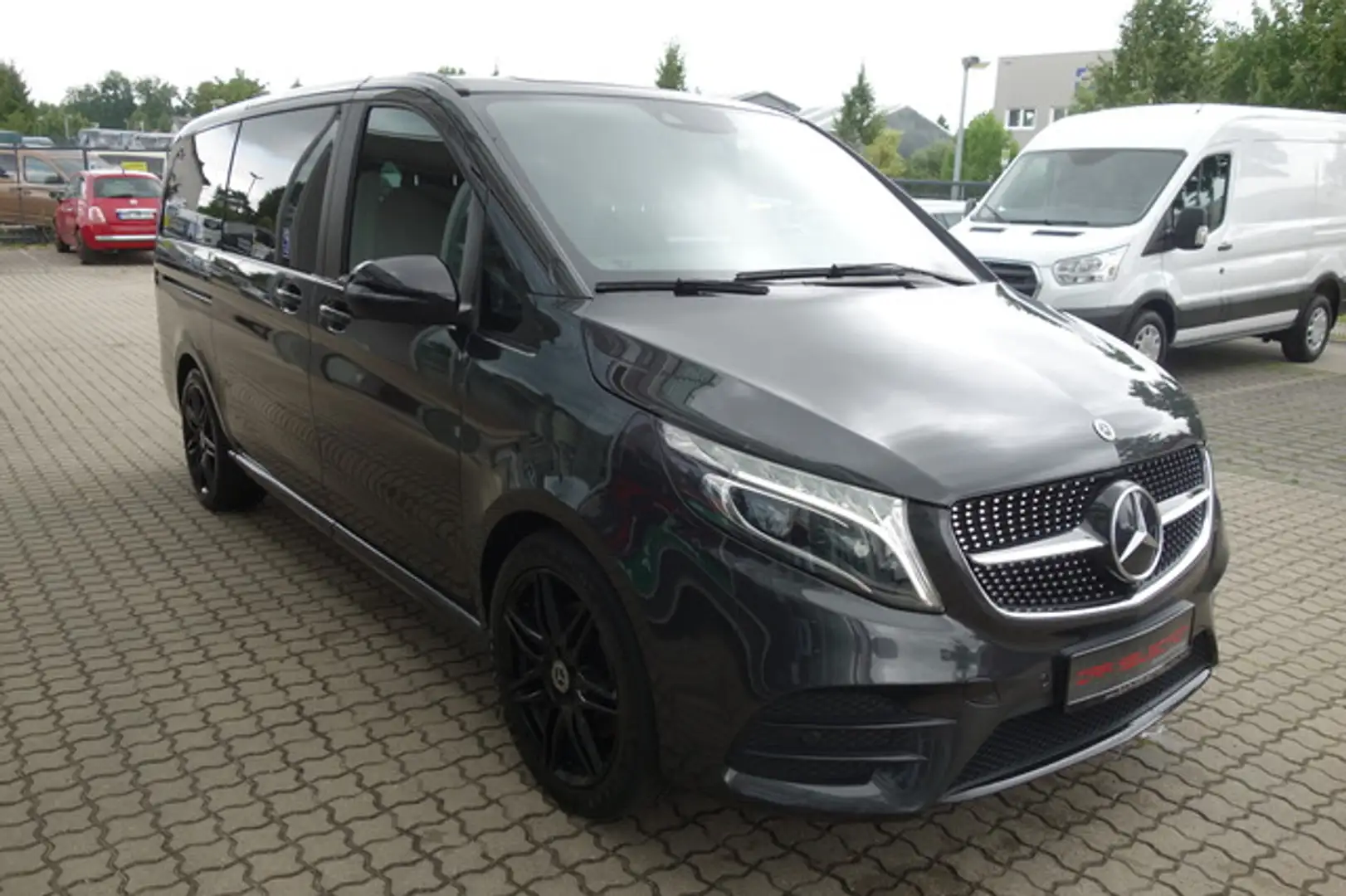 Mercedes-Benz V 250 d AMG LINE Lang 2sTÜR/LED/AHK/KAM/MBUX/BURM Grey - 2