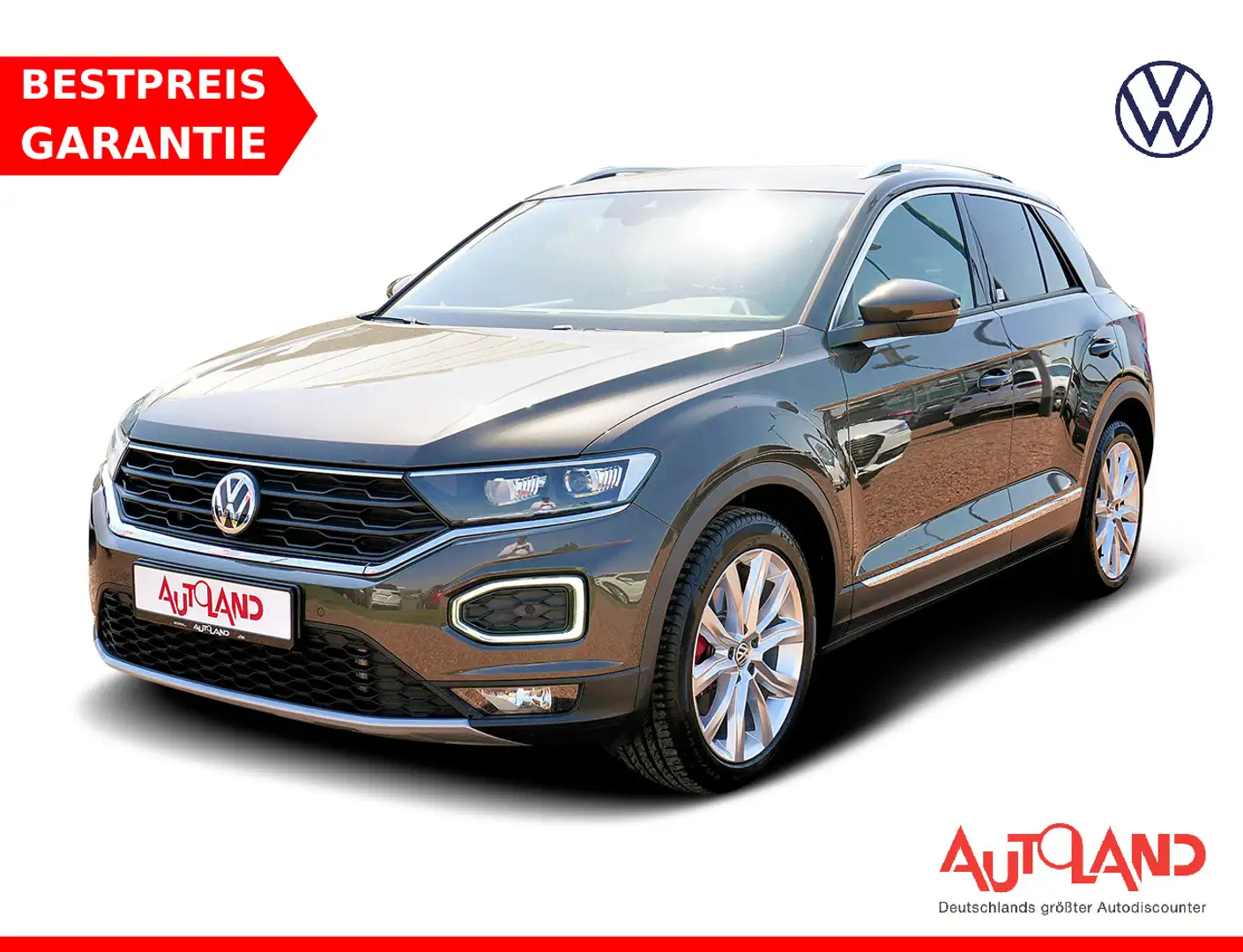 Volkswagen T-Roc 2.0 TSI Sport DSG 4Motion LED Navi ACC Bruin - 1