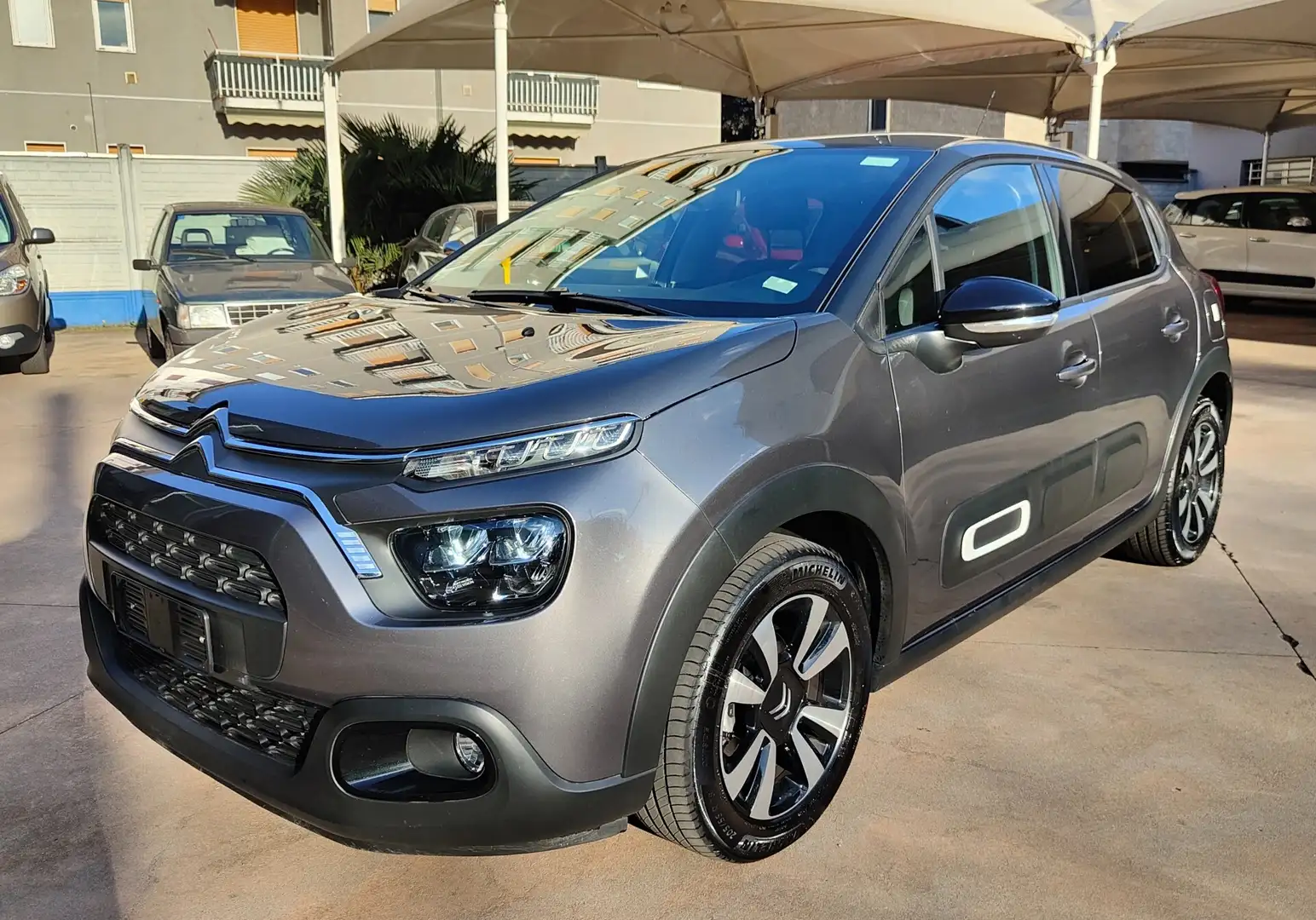Citroen C3 PureTech 110 S&S EAT6 Max Gris - 1