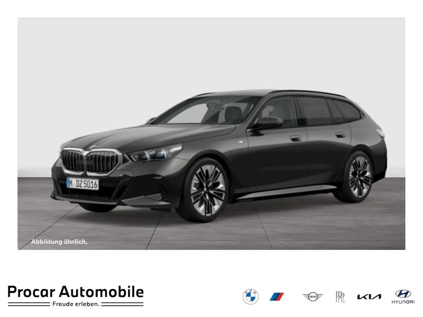 BMW 520 i Touring M Sport DA+ PA Prof AHK H/K HuD Grau - 1
