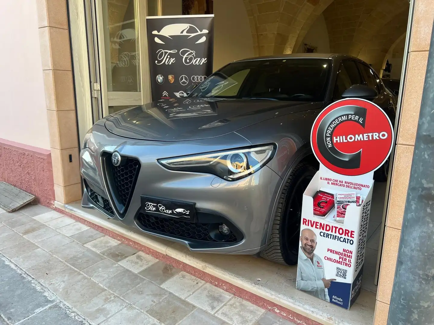 Alfa Romeo Stelvio Stelvio 2.2 t Veloce Q4 210cv auto Grigio - 1