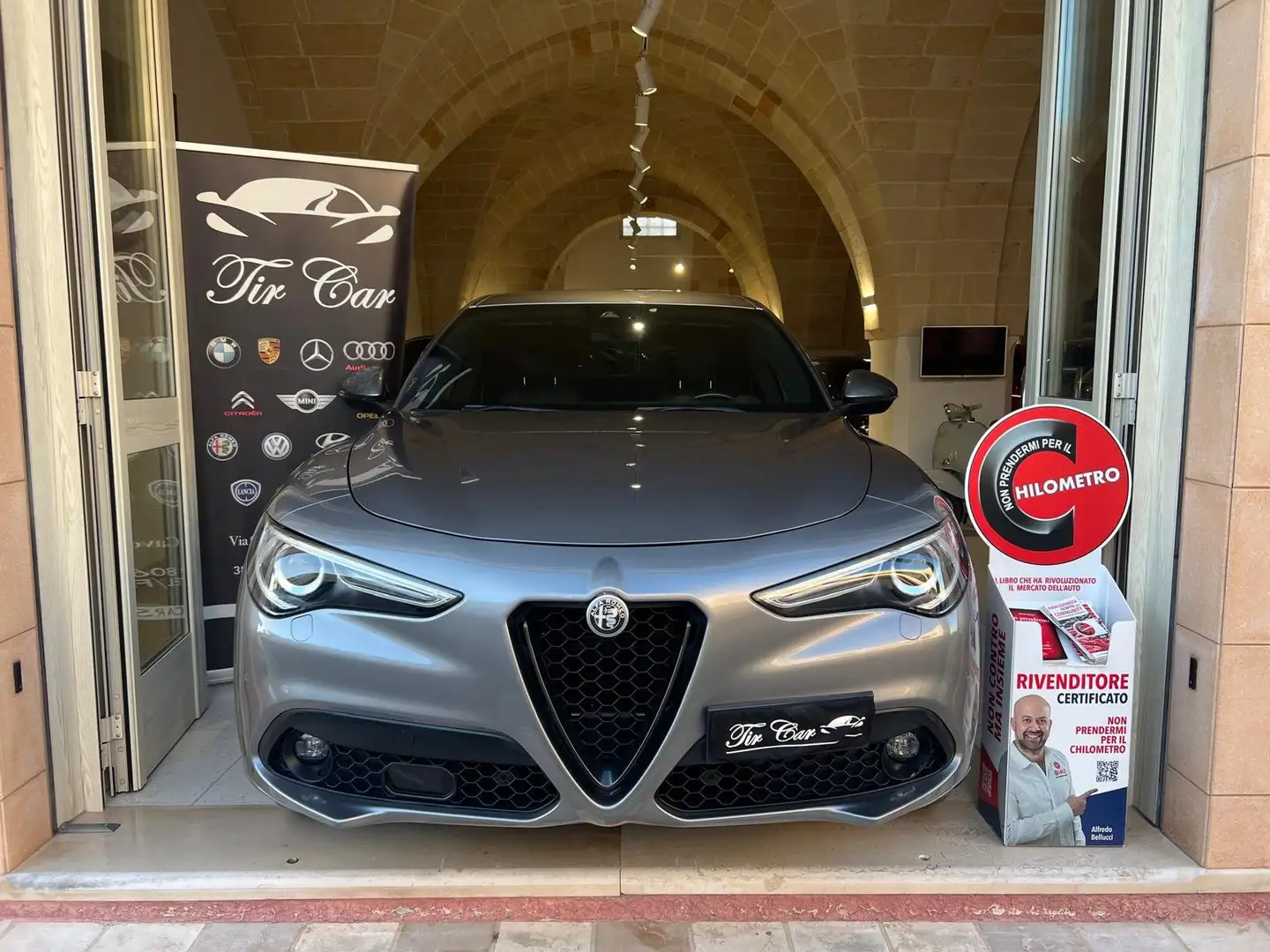 Alfa Romeo Stelvio Stelvio 2.2 t Veloce Q4 210cv auto Grigio - 2