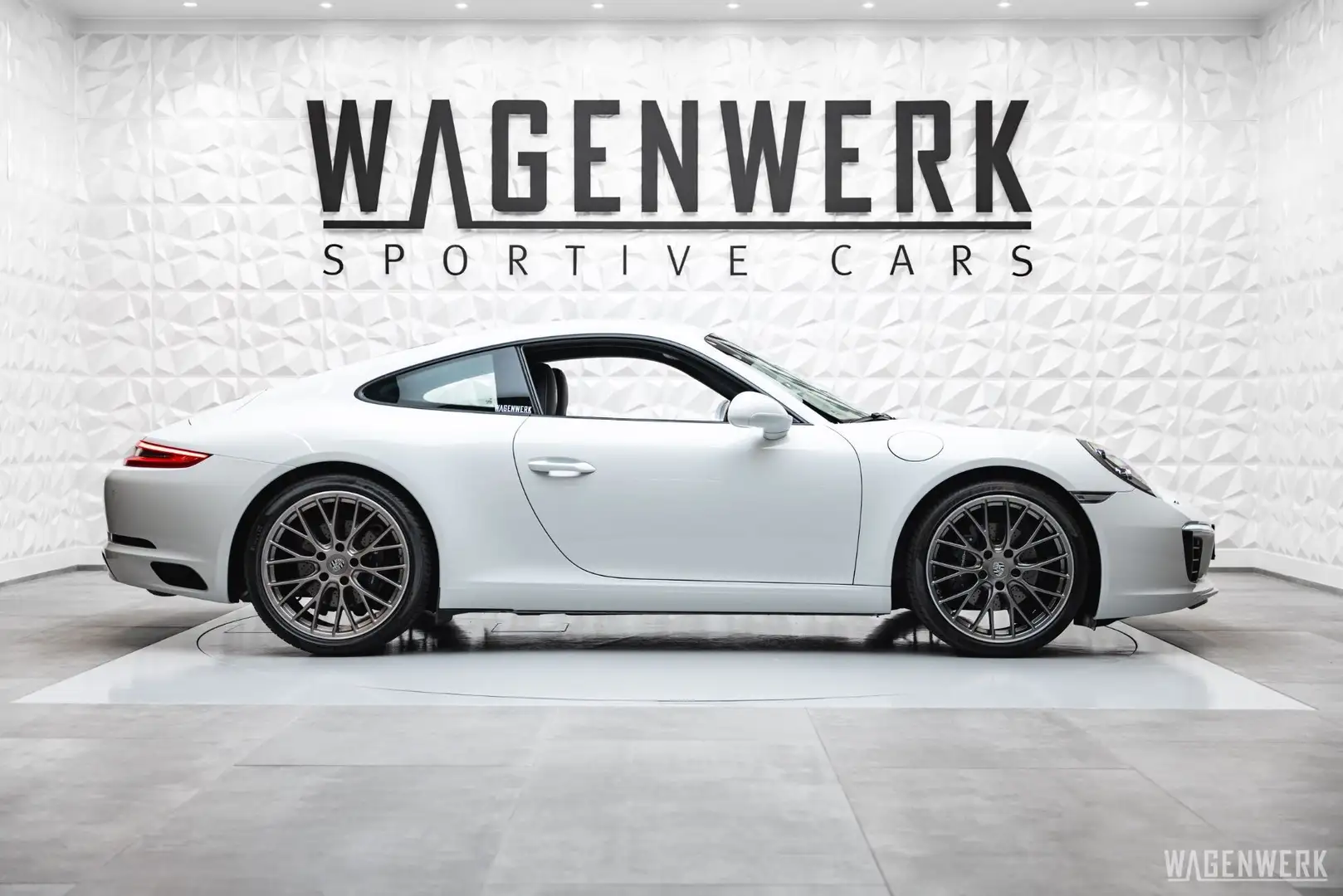 Porsche 991 Carrera Coupé PDK SPORTDESIGN 14-WEGE RS-SPYDER P Weiß - 2