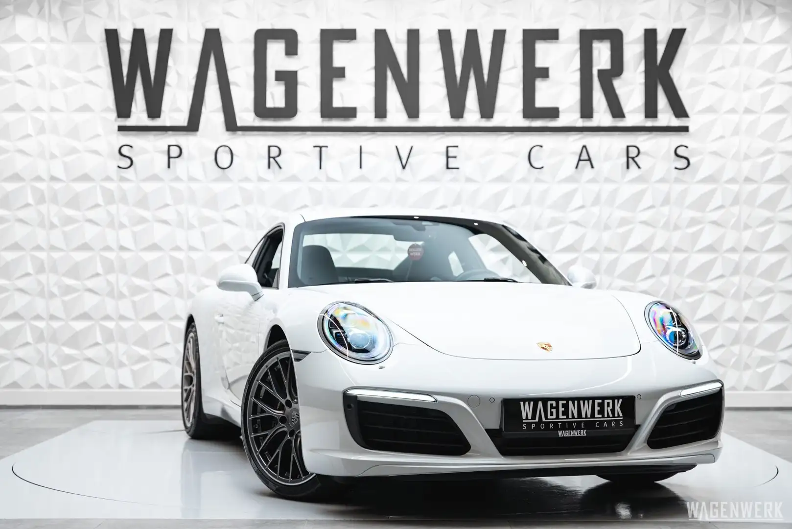 Porsche 991 Carrera Coupé PDK SPORTDESIGN 14-WEGE RS-SPYDER P Weiß - 1