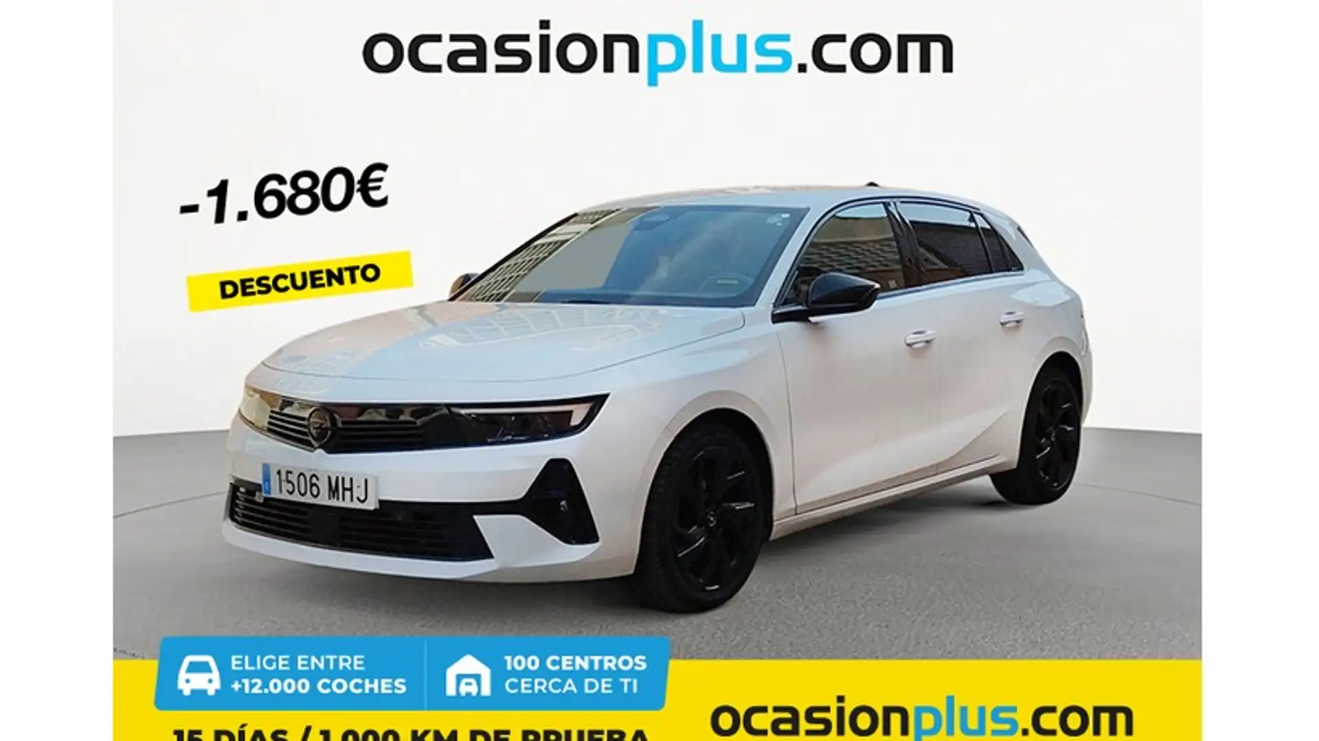 Opel Astra 1.2T XHT S/S GS 130 Wit - 1