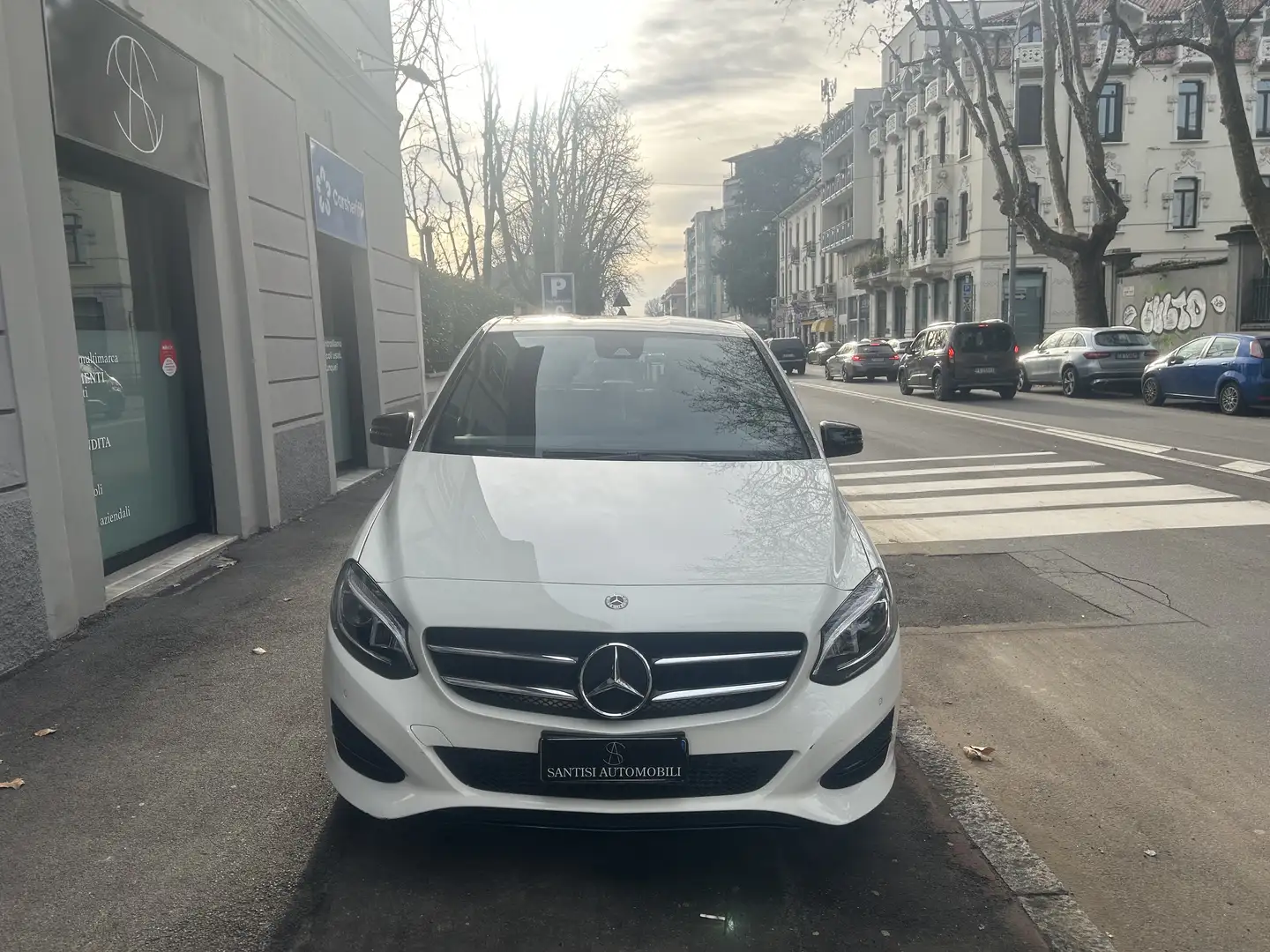 Mercedes-Benz B 200 Premium auto 136cv EURO 6B*AUTOMATICA*70.000KM* Blanc - 2