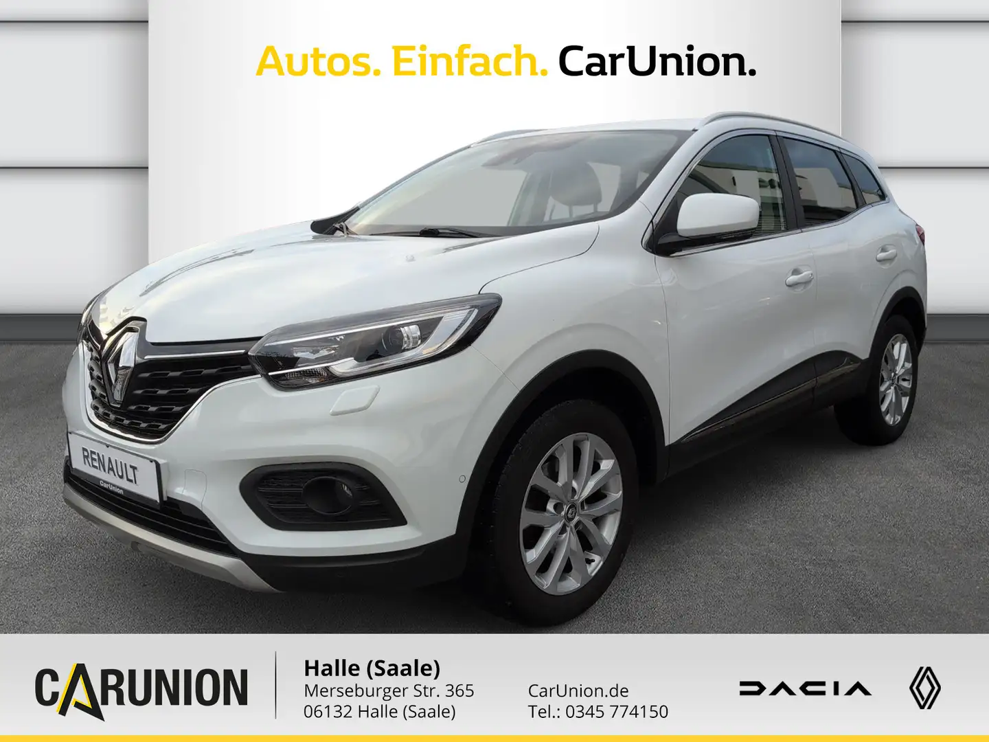 Renault Kadjar LIMITED Deluxe TCe 140 GPF Anhängek. abn. Bianco - 1