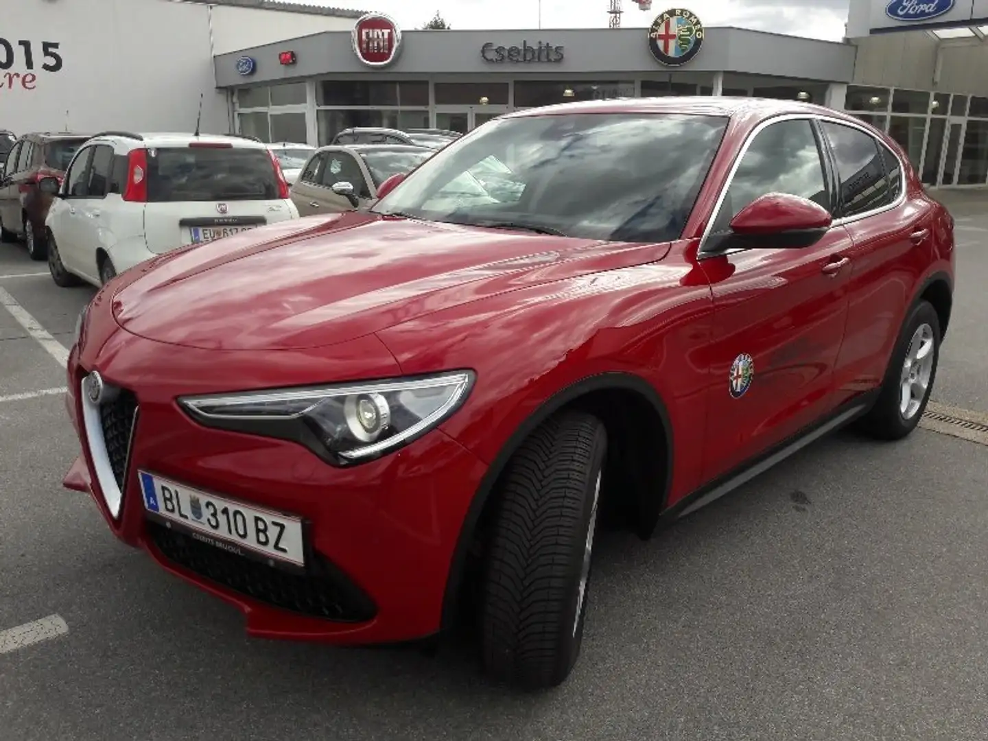 Alfa Romeo Stelvio Super 2,0 ATX AWD Rouge - 1
