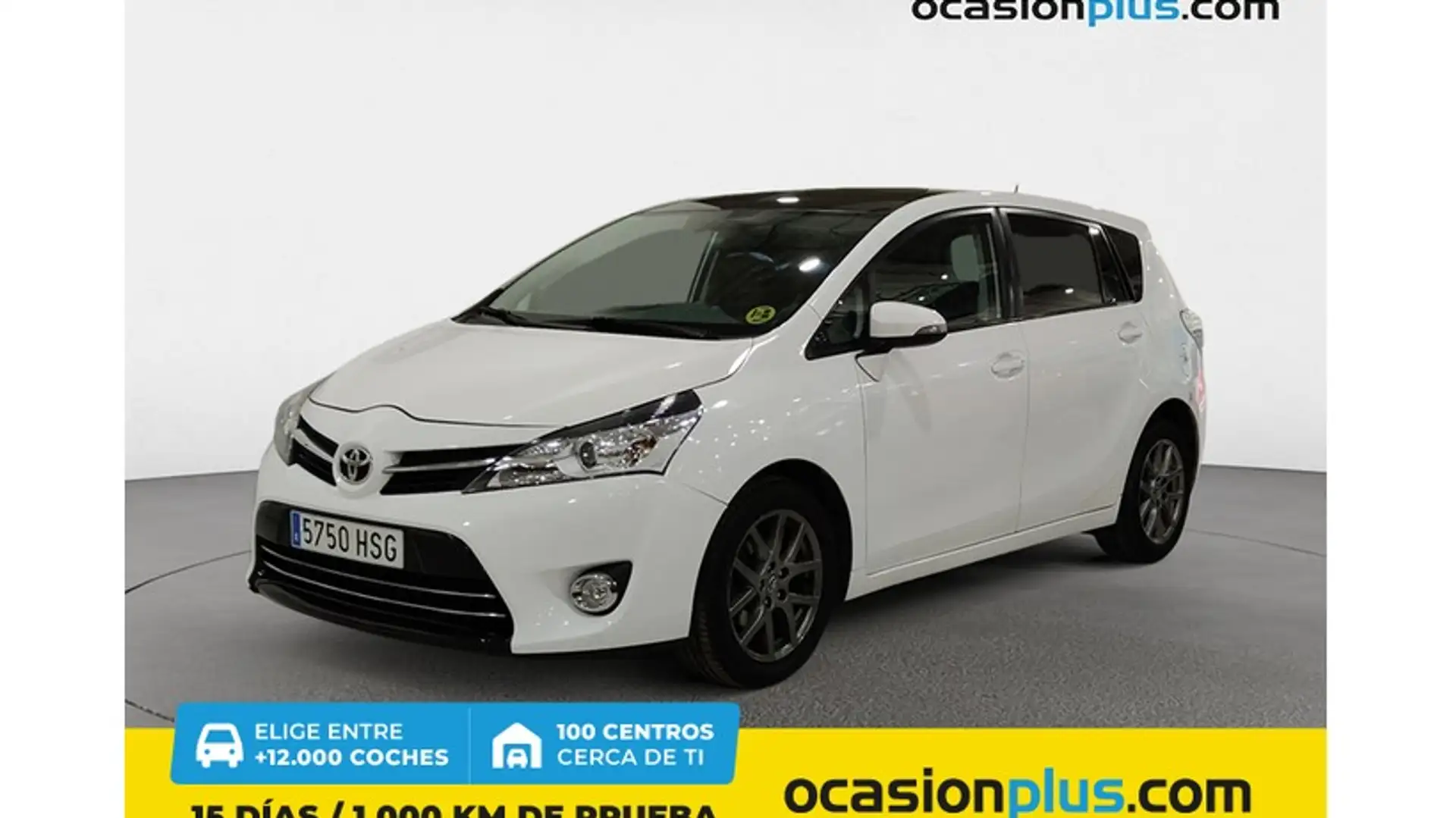 Toyota Verso 120D Advance 5pl. Blanc - 1
