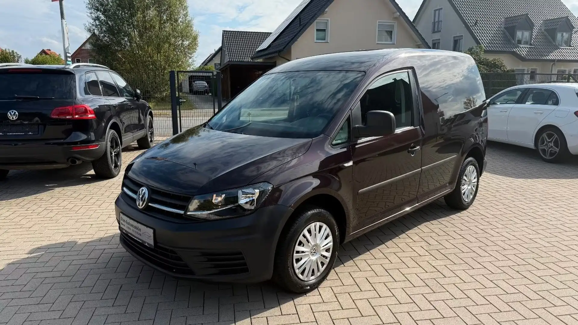 Volkswagen Caddy 2.0 TDI Kasten EcoProfi BMT-Klima-AHK Braun - 1