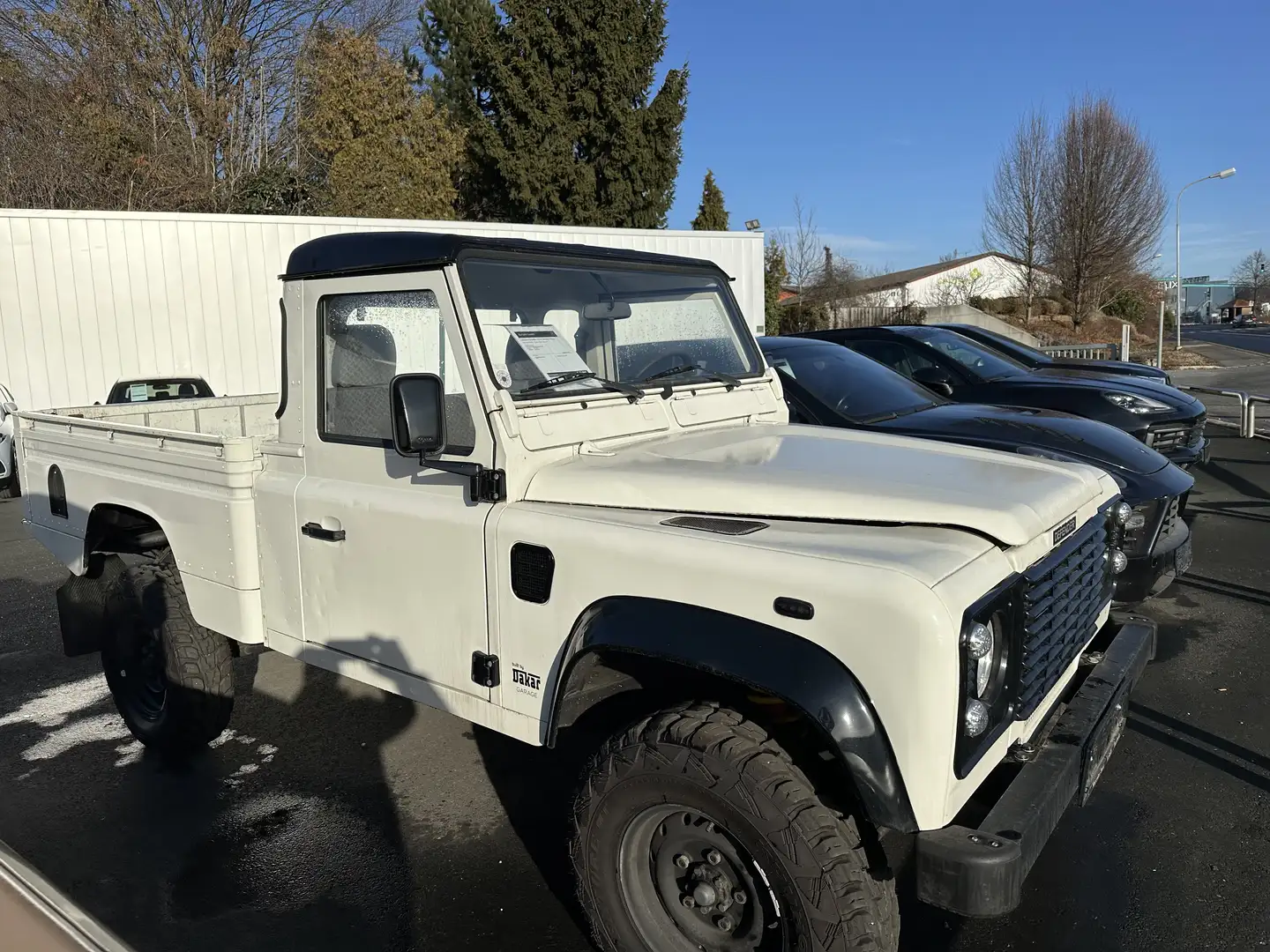 Land Rover Defender Defender 110 2,5 Td5 Pick Up Weiß - 2