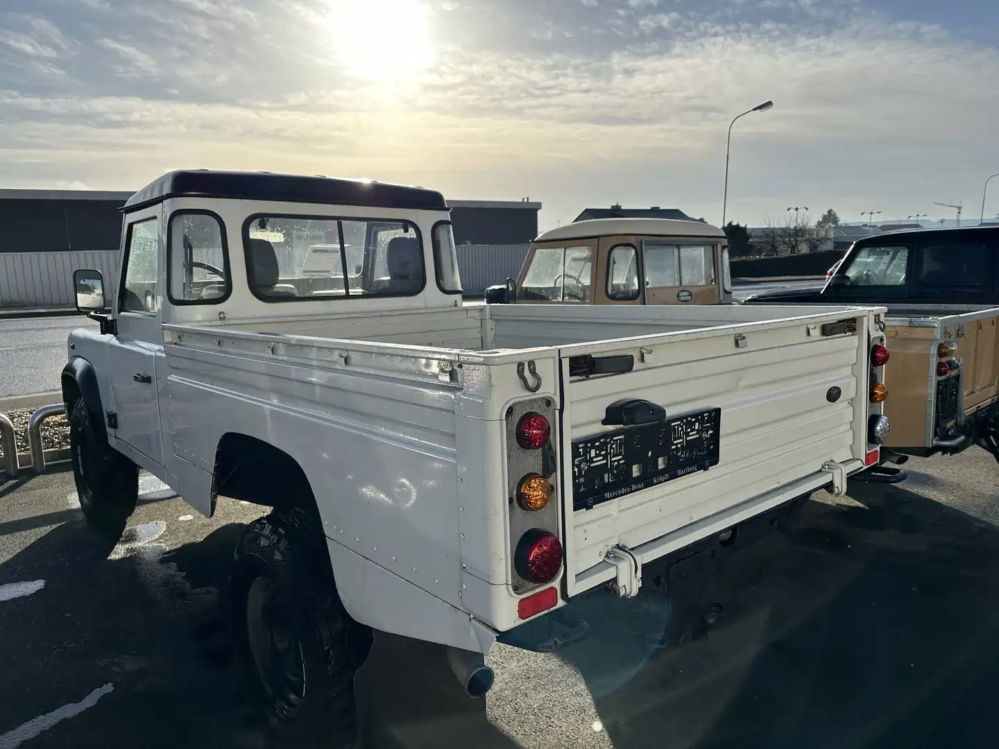 Land Rover Defender Defender 110 2,5 Td5 Pick Up Weiß - 1