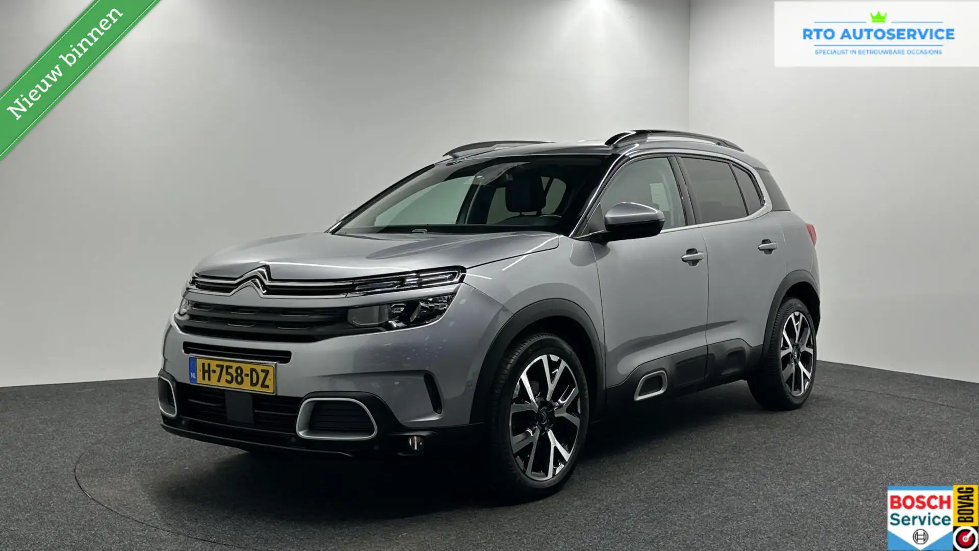 Citroen C5 Aircross 1.2 PureTech Feel CAMERA NAVI LM ECC LED CRUISE. Gris - 1