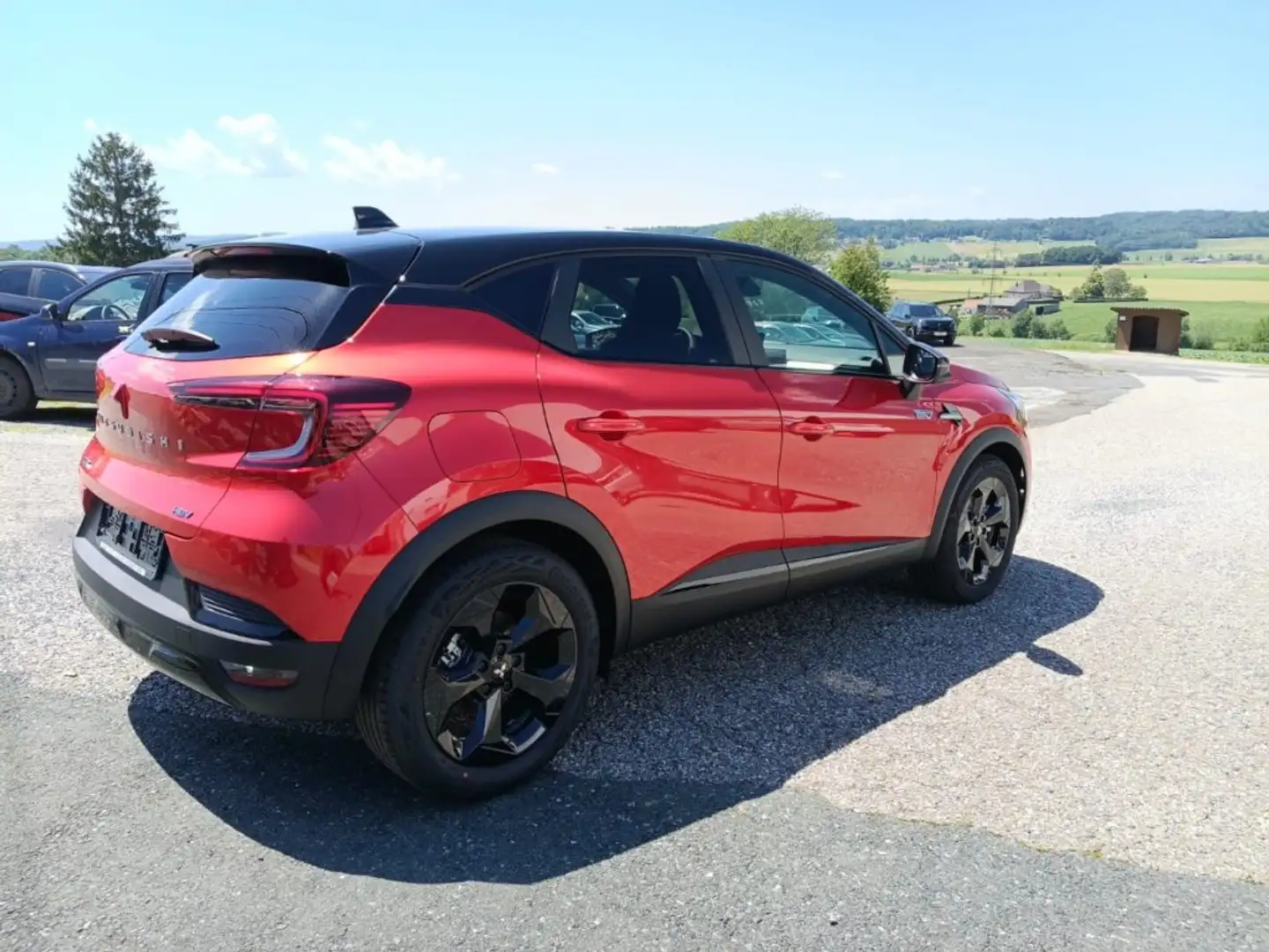 Mitsubishi ASX 1,8 HEV Invite Black Edition Rot - 2