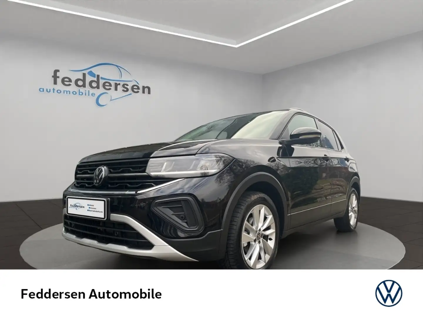 Volkswagen T-Cross Goal 1.0 TSI ACC Navi Sitzheizung App-Connect KLI Schwarz - 1