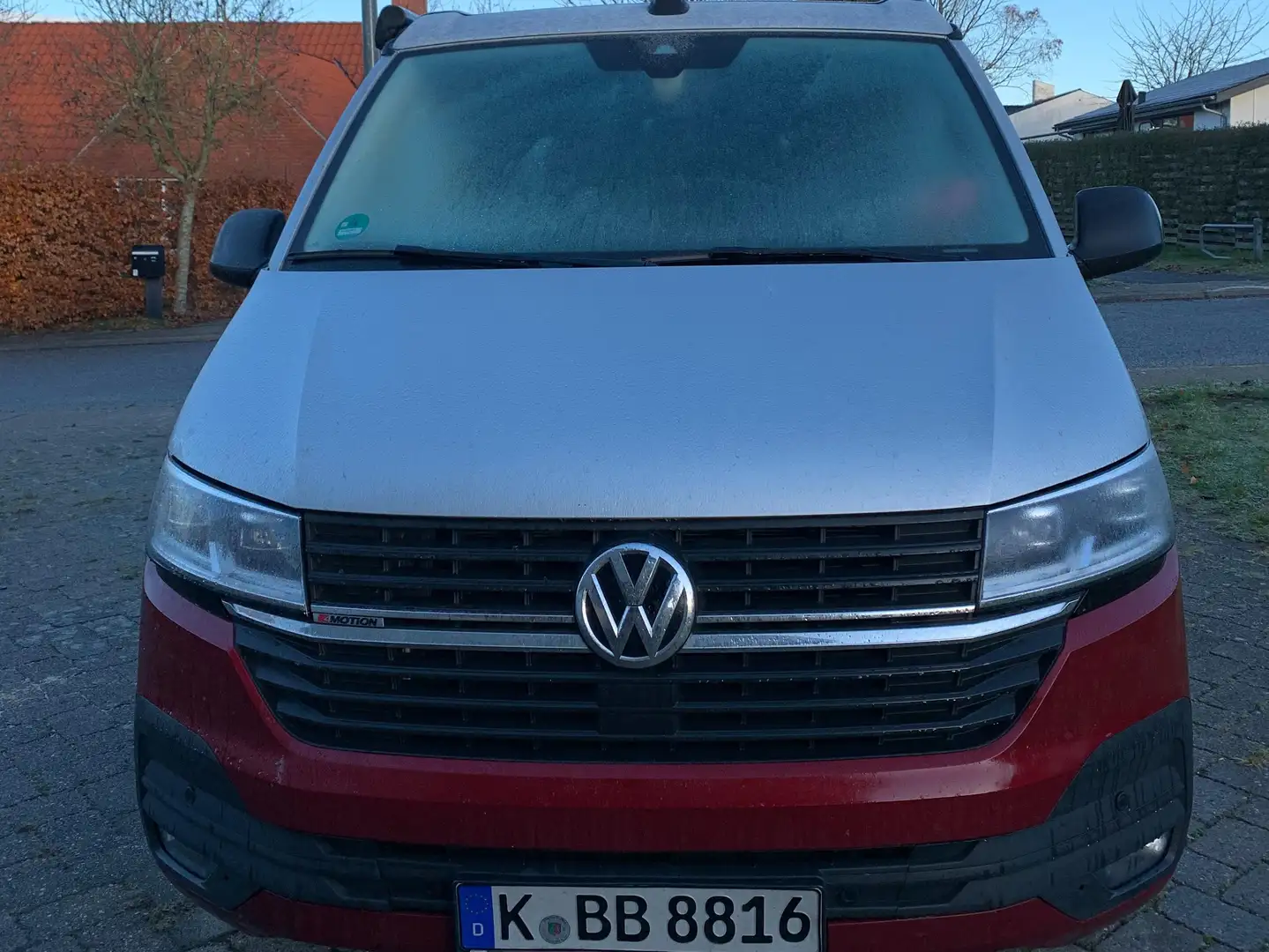 Volkswagen T6.1 California TDI Beach Tour Aufstelldach 4 Motion DSG AHK Rood - 2