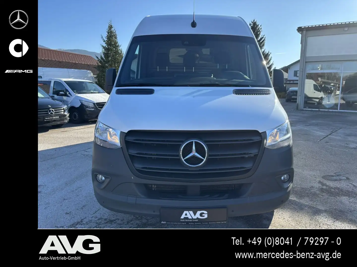 Mercedes-Benz Sprinter 317 CDI Hochdach Blanc - 2