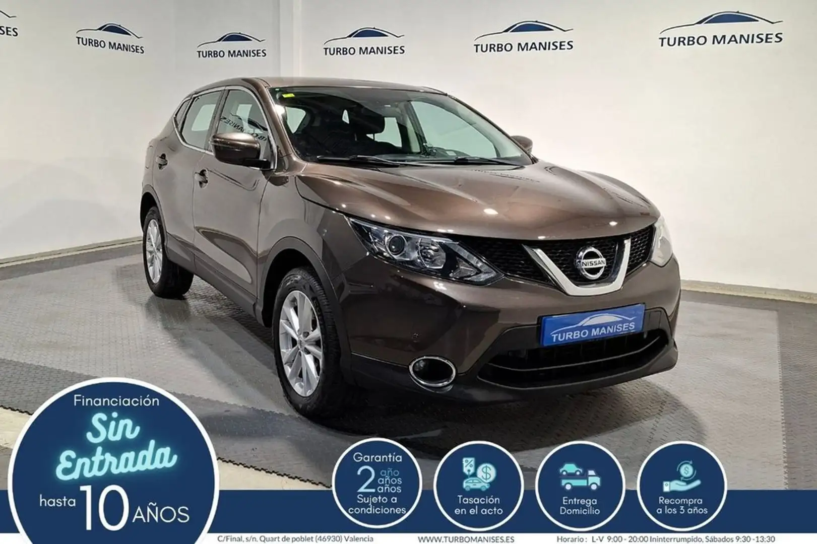 Nissan Qashqai 1.5dCi S&S ACENTA 4x2 Sensores Aparc Grigio - 1