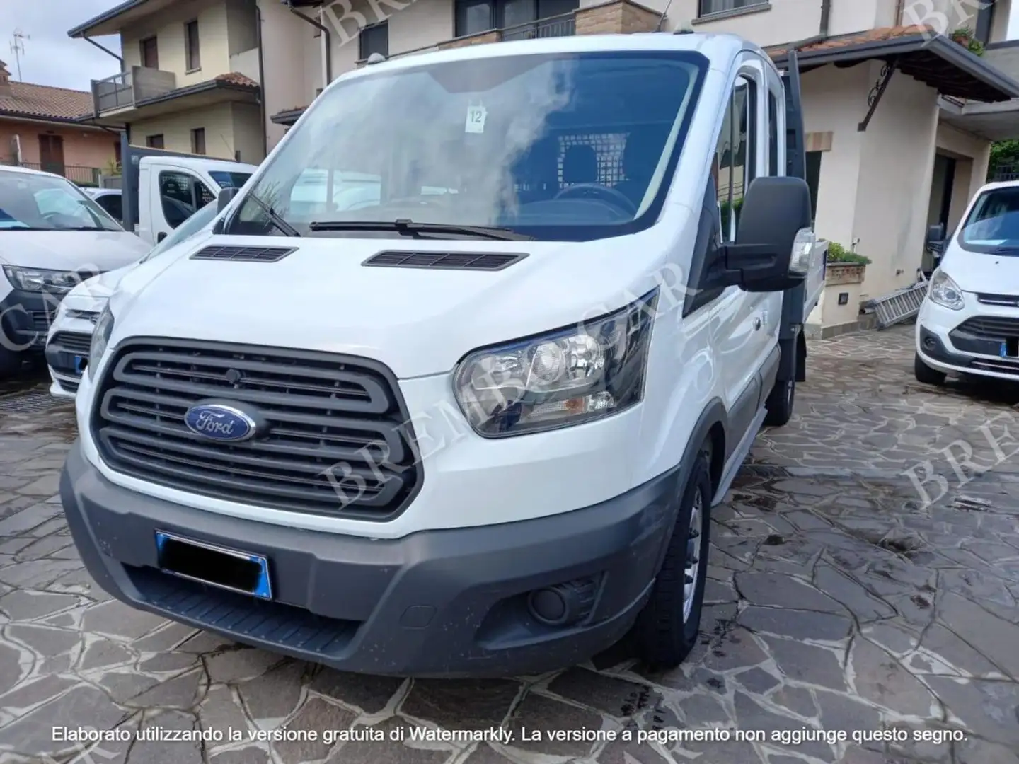 Ford Transit CASSONE 7 POSTI Bianco - 2