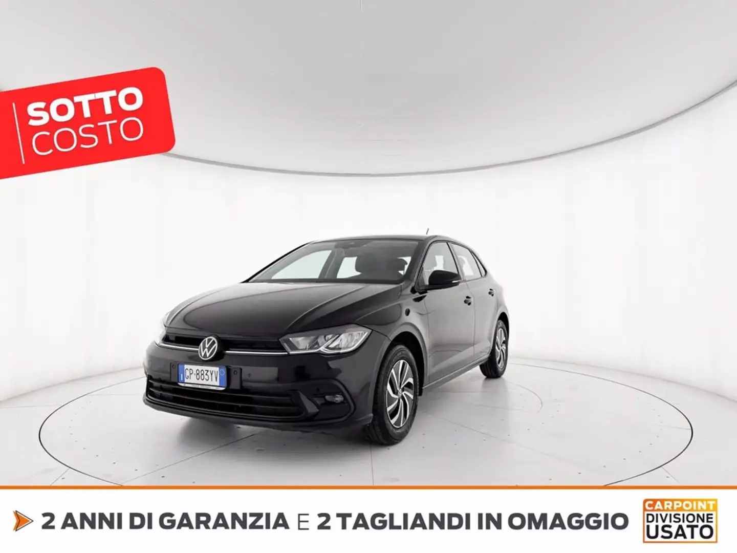 Volkswagen Polo 1.0 evo life 80cv Fekete - 1