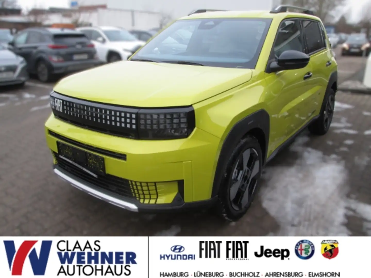 Fiat Grande Panda 1.2 Hybrid La Prima Navi Kamera Gelb - 1