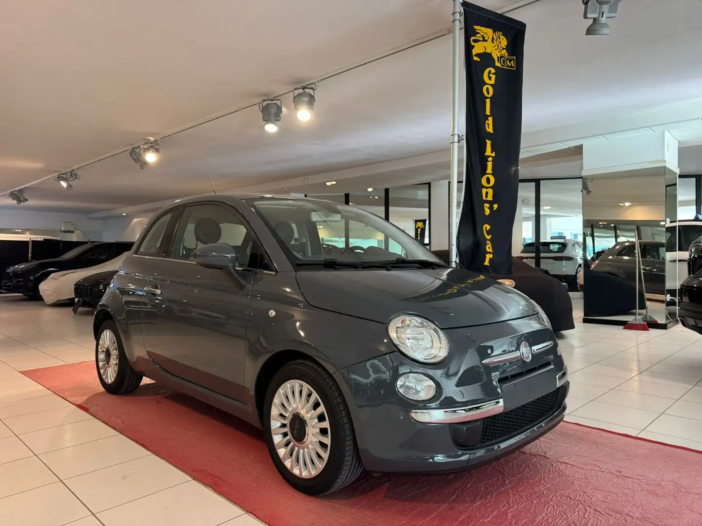 Fiat 500 1.2 Lounge 69cv STUPENDA*NEOPATENTATI*BENZINA Gris - 1