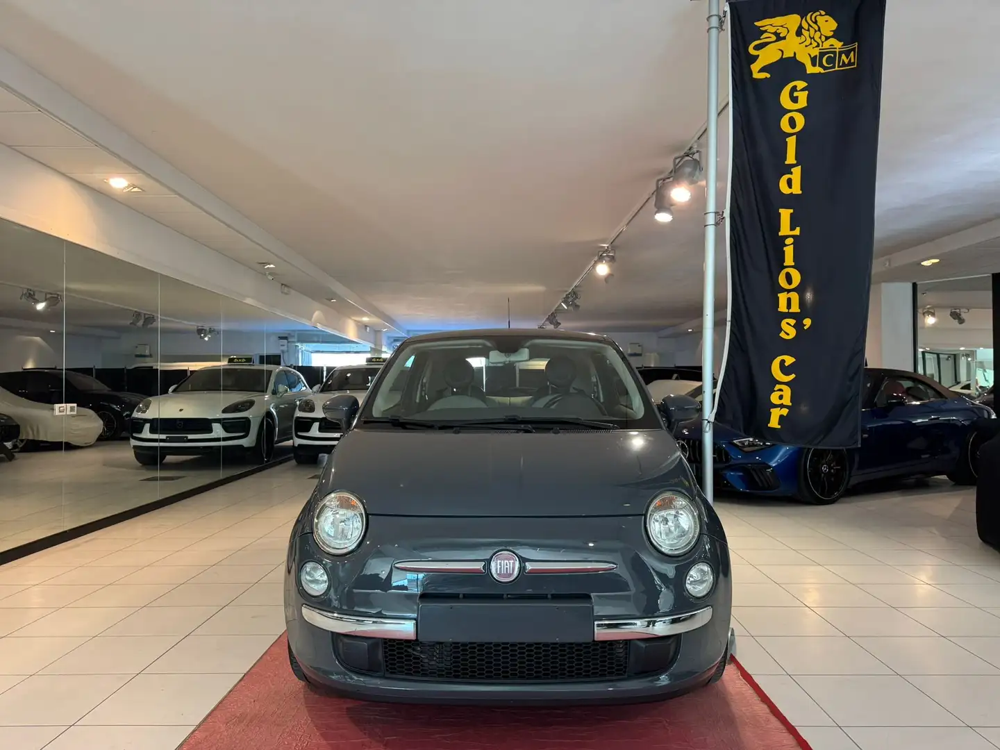 Fiat 500 1.2 Lounge 69cv STUPENDA*NEOPATENTATI*BENZINA Gris - 2