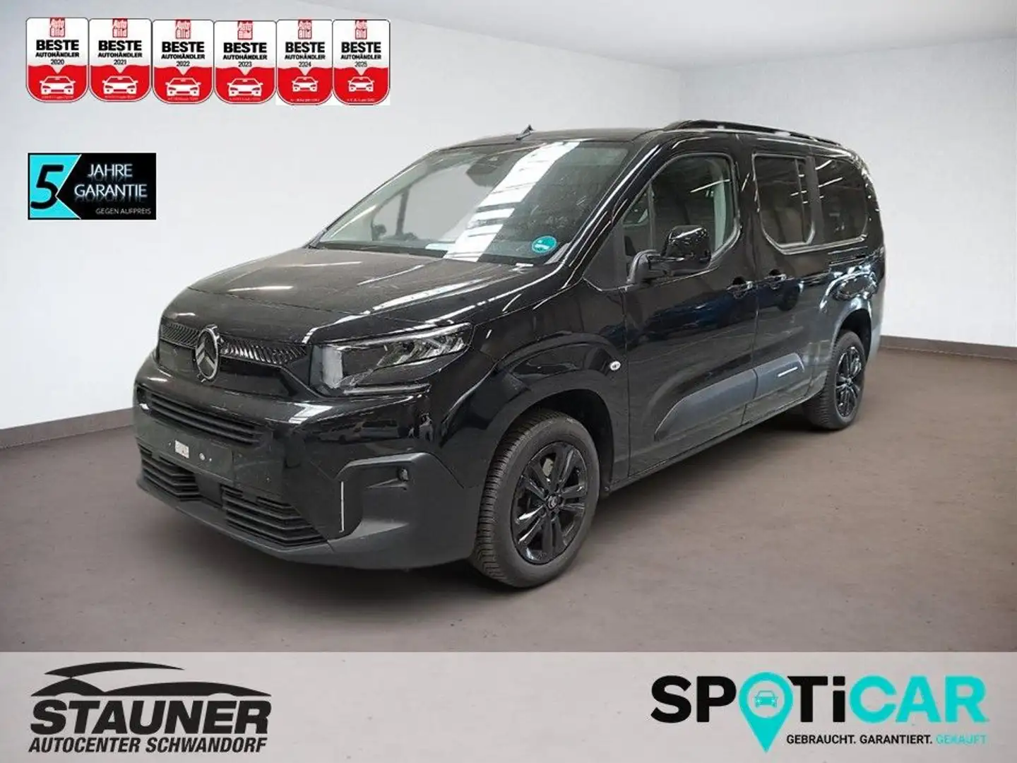 Citroen Berlingo XL BlueHDi S/S AT8 MAX *7 SITZER*SHZ* Schwarz - 1