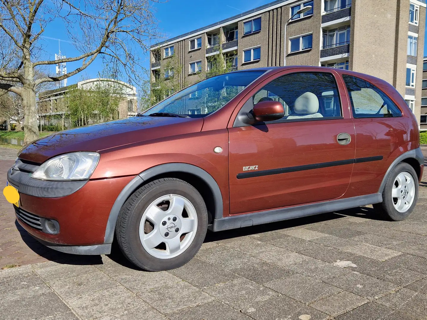 Opel Corsa Corsa 1.2-16V Elegance Bruin - 2