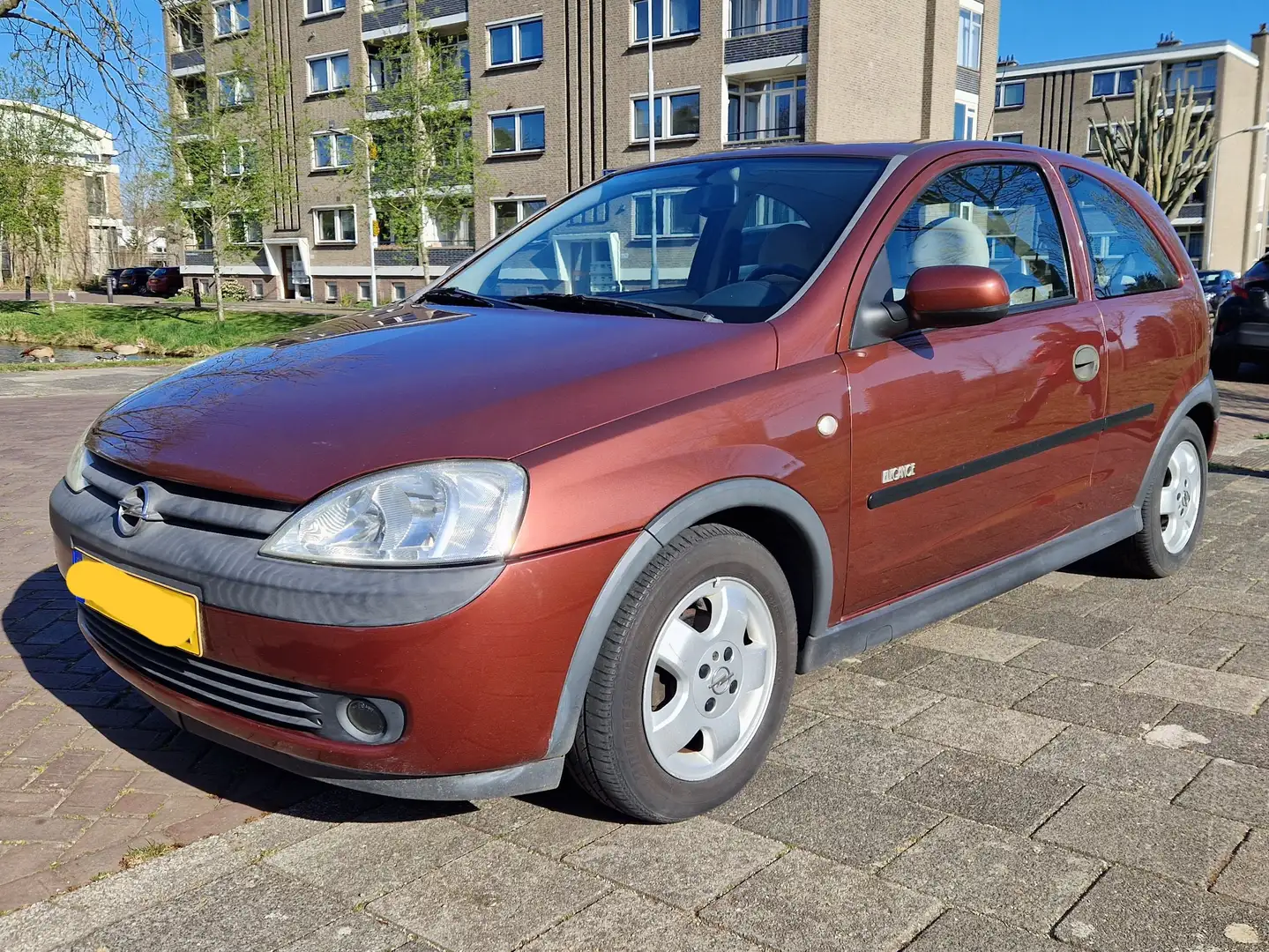 Opel Corsa Corsa 1.2-16V Elegance Bruin - 1
