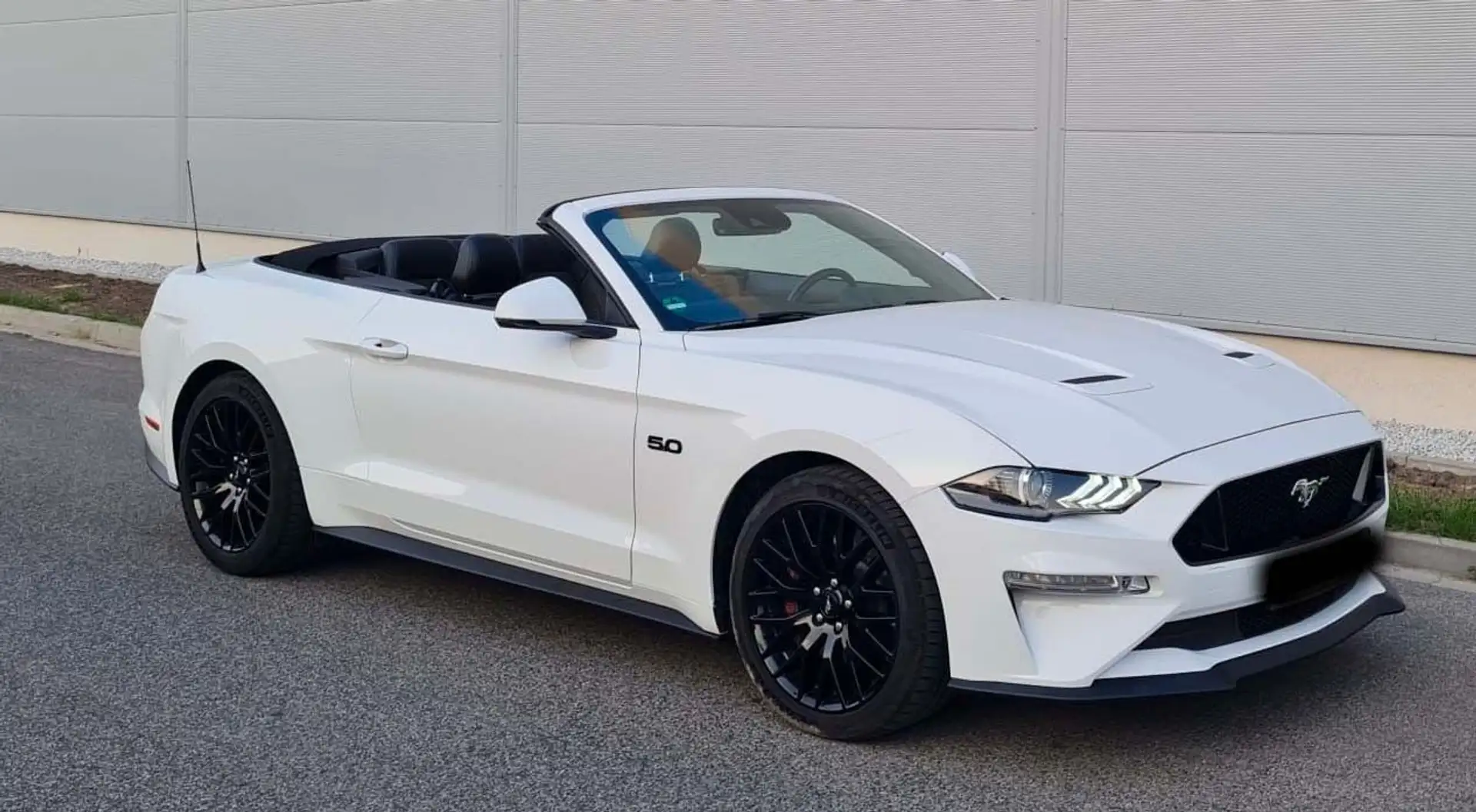 Ford Mustang GT 5.0 Ti-VCT Convertible White - 1