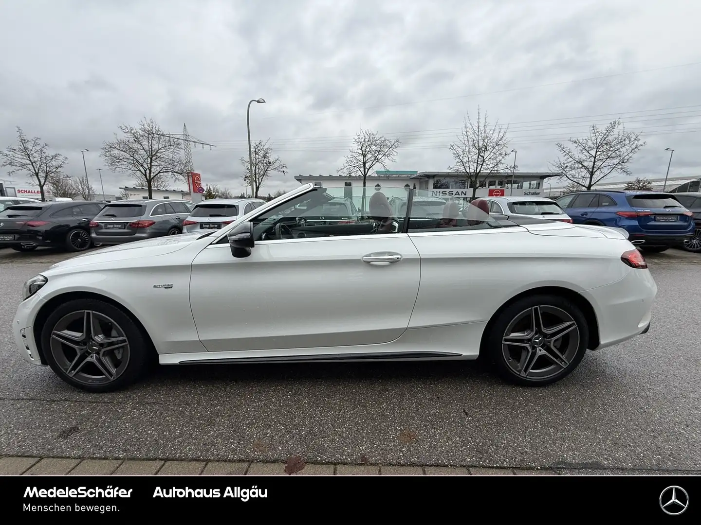 Mercedes-Benz C 43 AMG C 43 AMG 4M Cabrio MultiLED Night Ambi KeylGo Park Weiß - 2