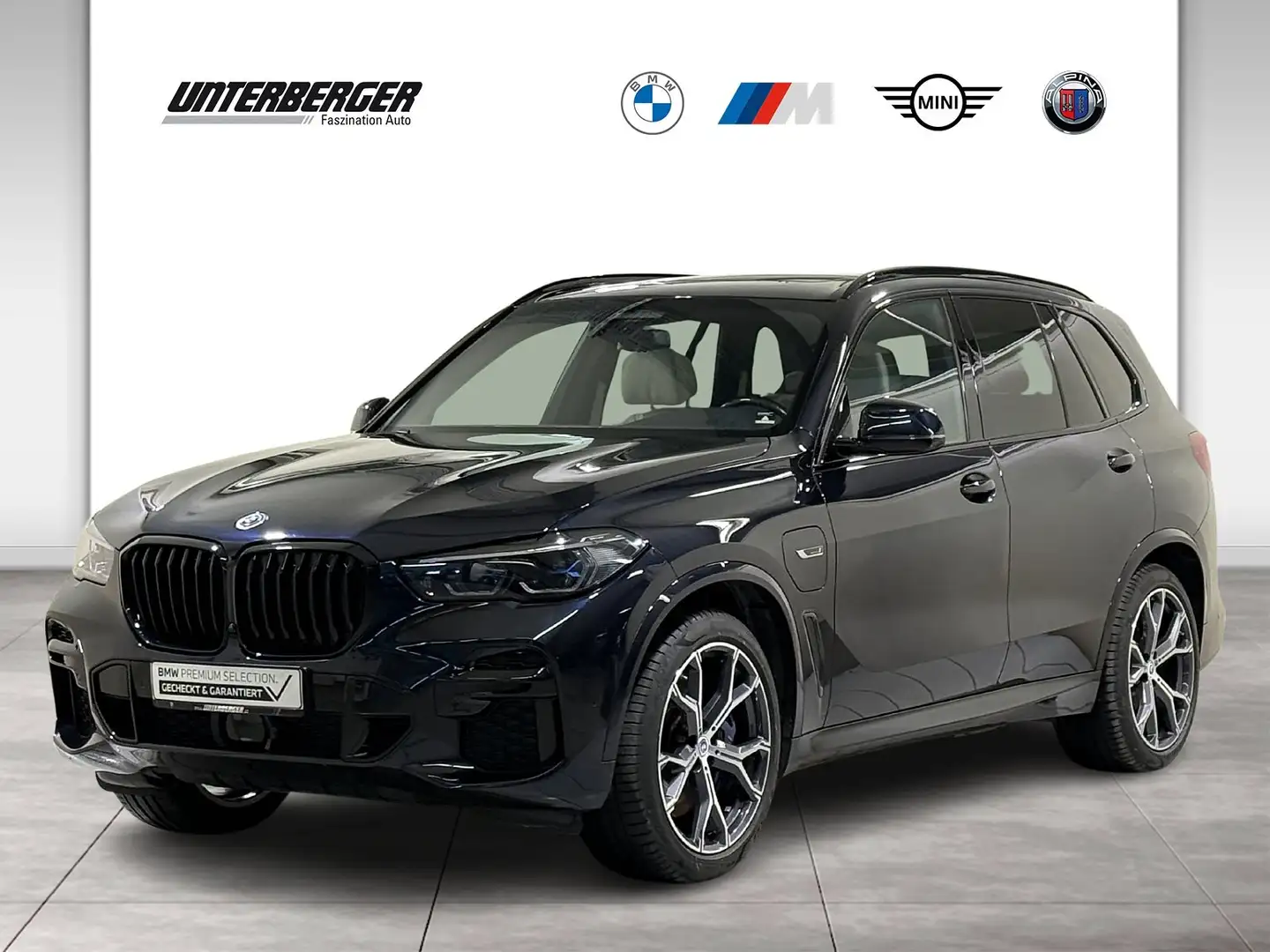 BMW X5 xDrive45e M Sportpaket AHK ACC 360° HUD HiFi Schwarz - 1