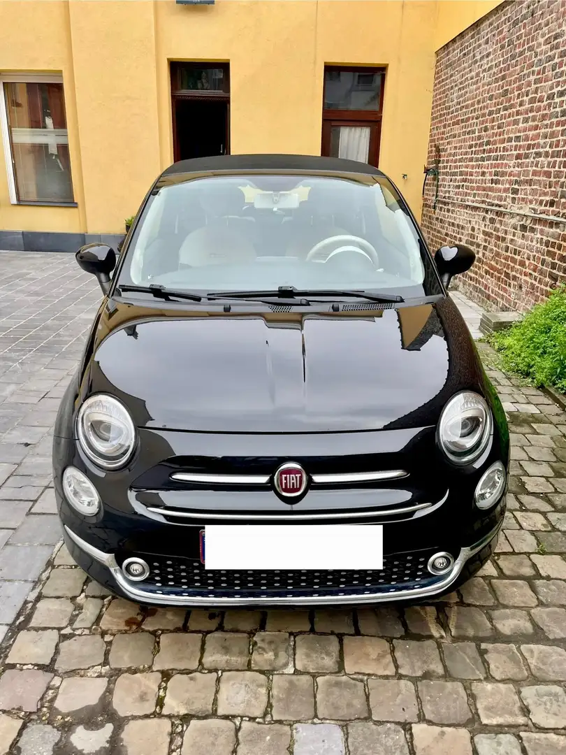 Fiat 500C 500C 1.2i ECO Lounge Černá - 1