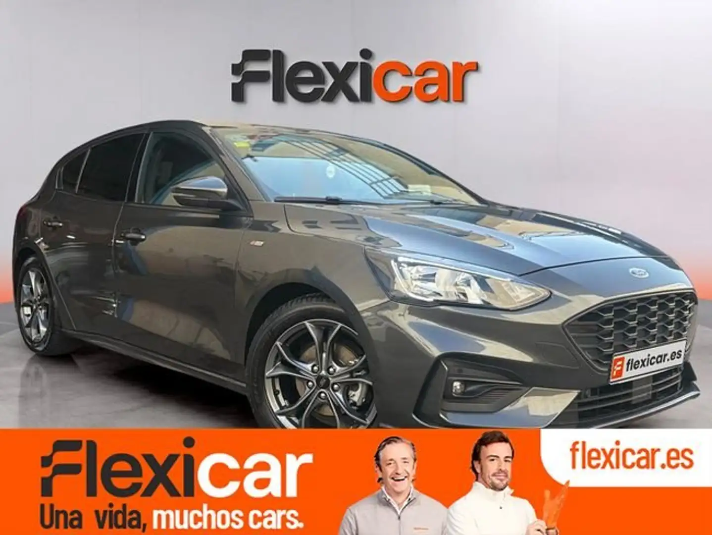 Ford Focus 1.0 Ecoboost Auto-S&S ST-Line 125 Gris - 1